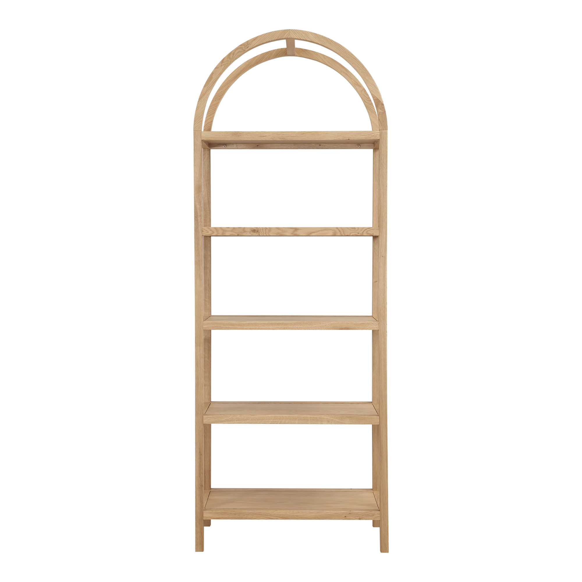 Moes Home Eero Natural Bookcase