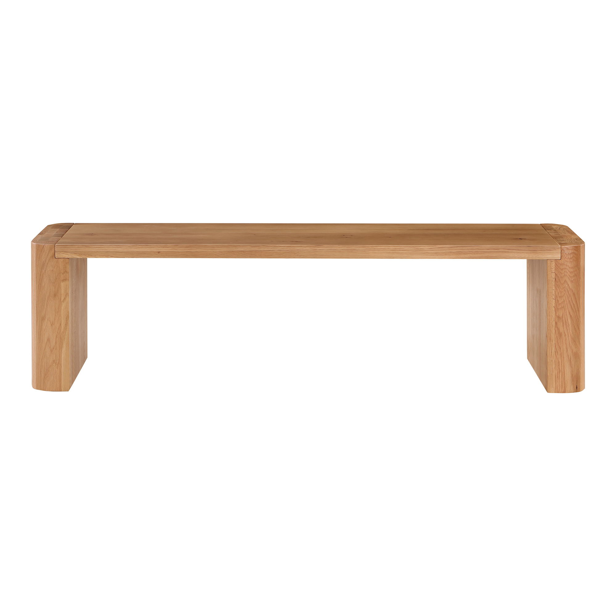 Moes Home Post Natural Small Dining Bench