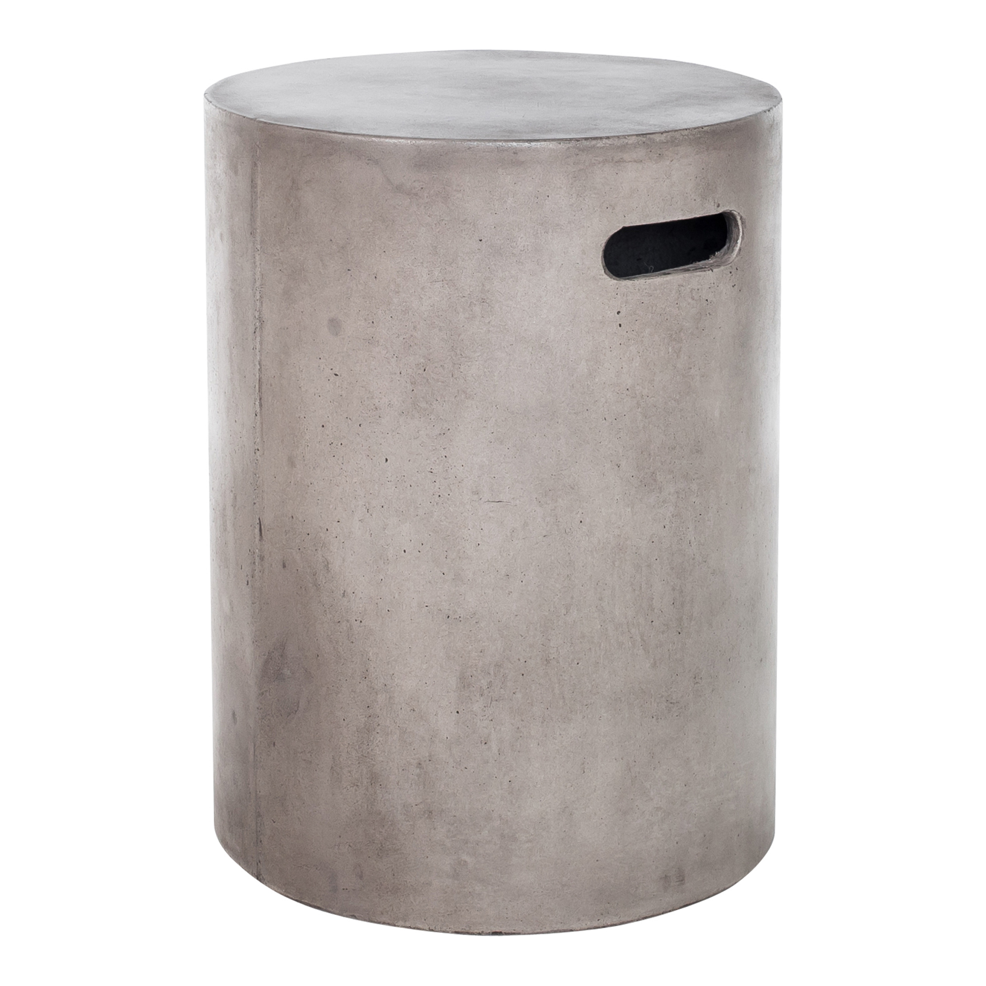 Moes Home Cato Dark Grey Outdoor Stool