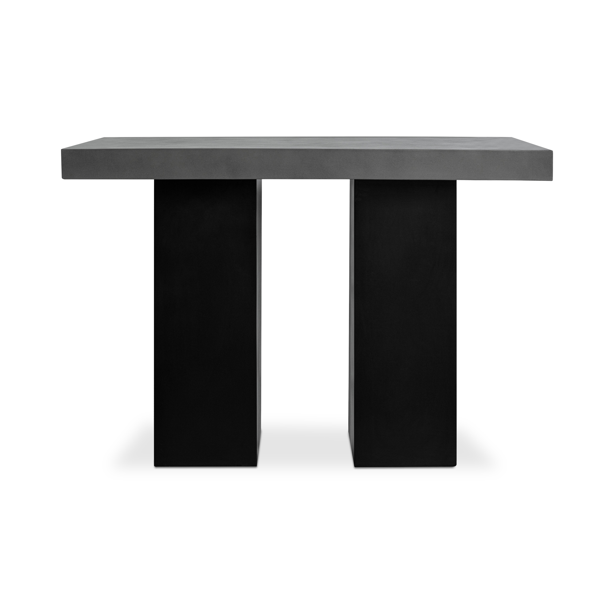 Moes Home Lithic Dark Grey Outdoor Bar Table