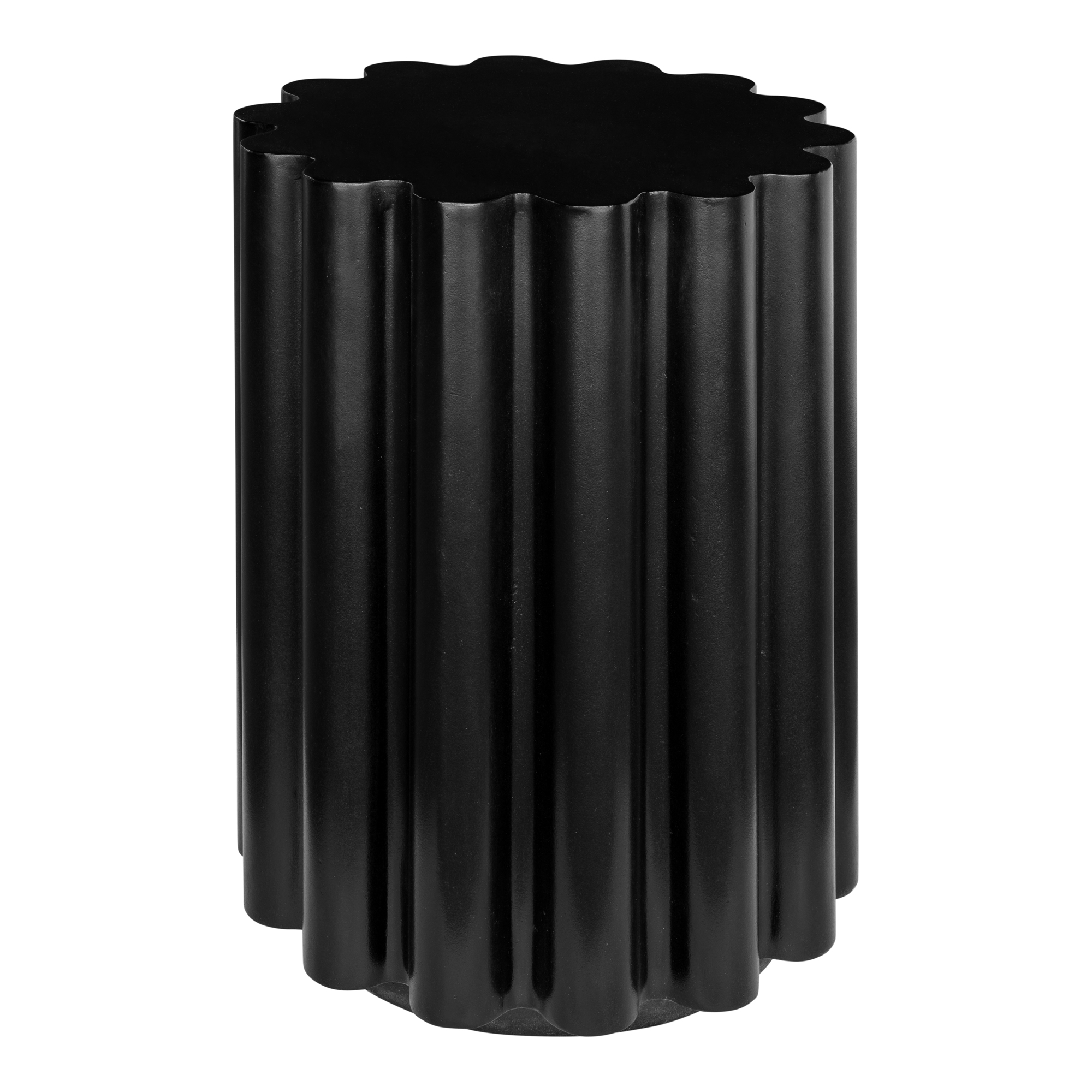 Moes Home Taffy Black Outdoor Accent Table