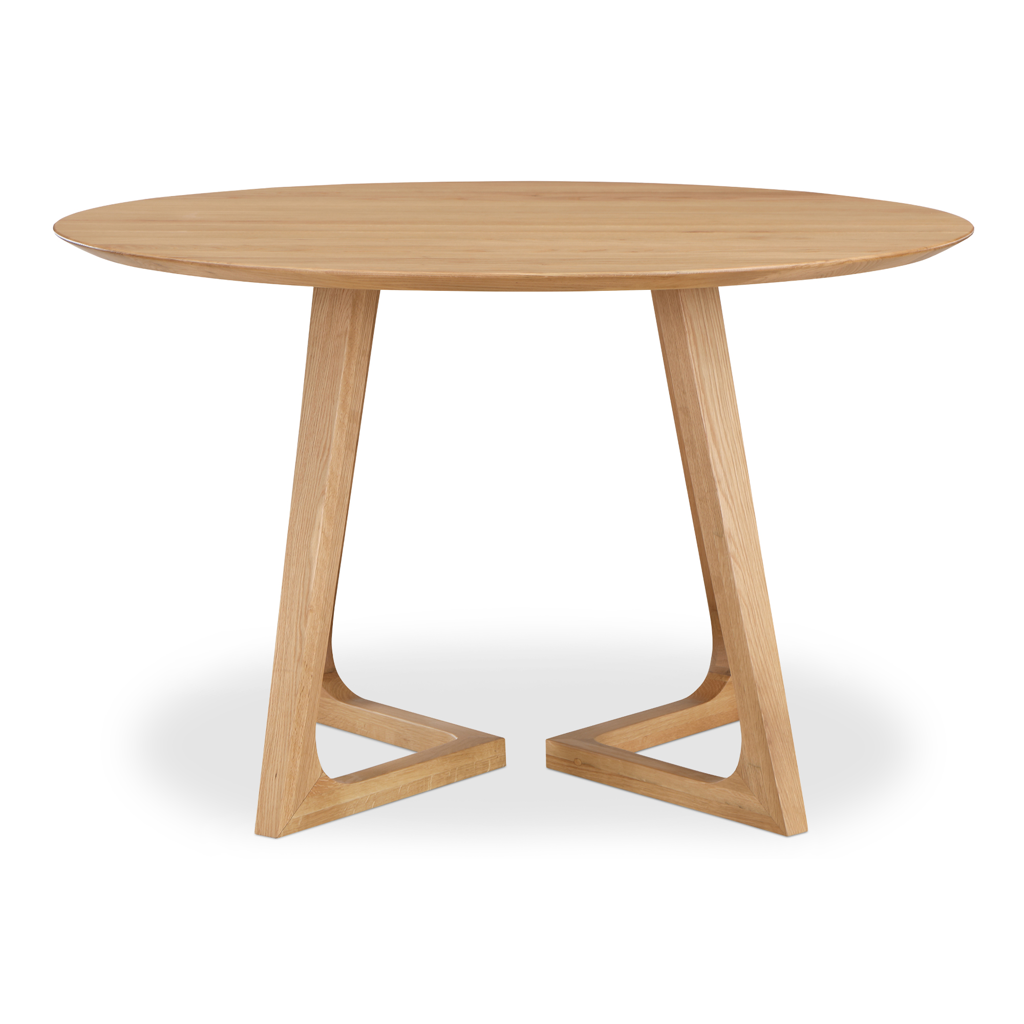 Moes Home Godenza Oak Round Dining Table MOE-CB-1003-24-0