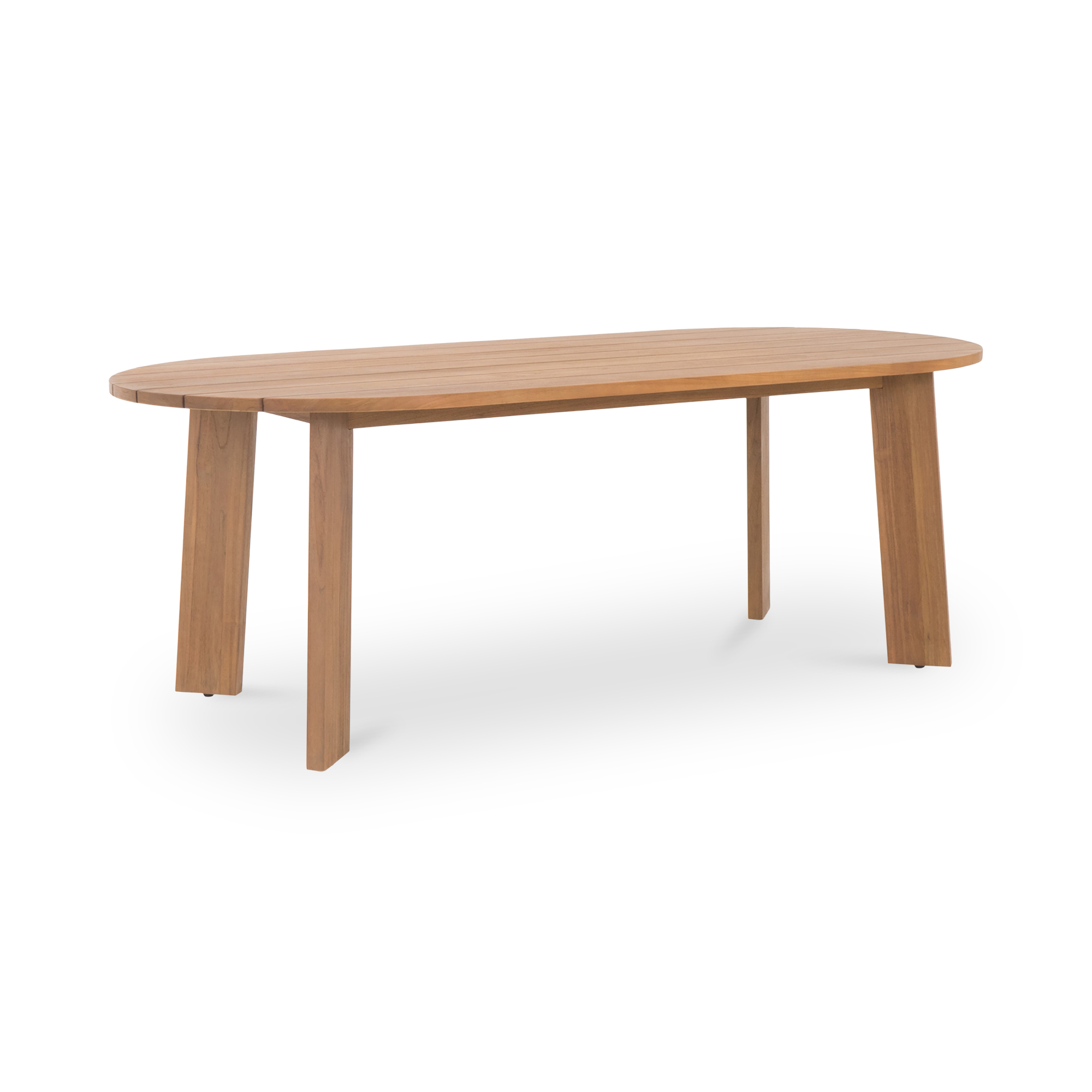Moes Home Delta Natural Oval Outdoor Dining Table MOE-CV-1025-24 Moes Home Delta Natural Oval Outdoor Dining Table MOE-CV-1025-24