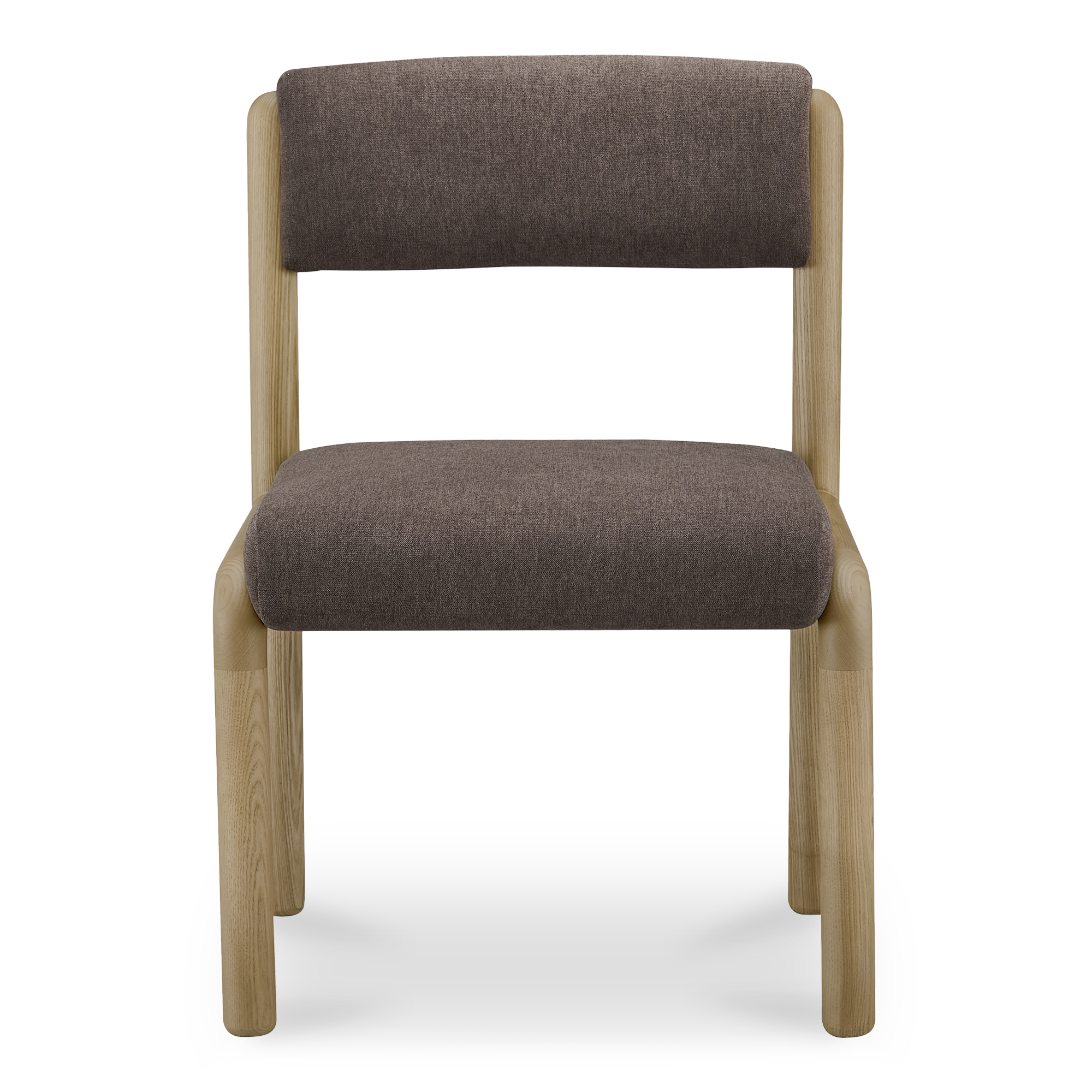 2 Moes Home April Deep Brown Dining Chairs