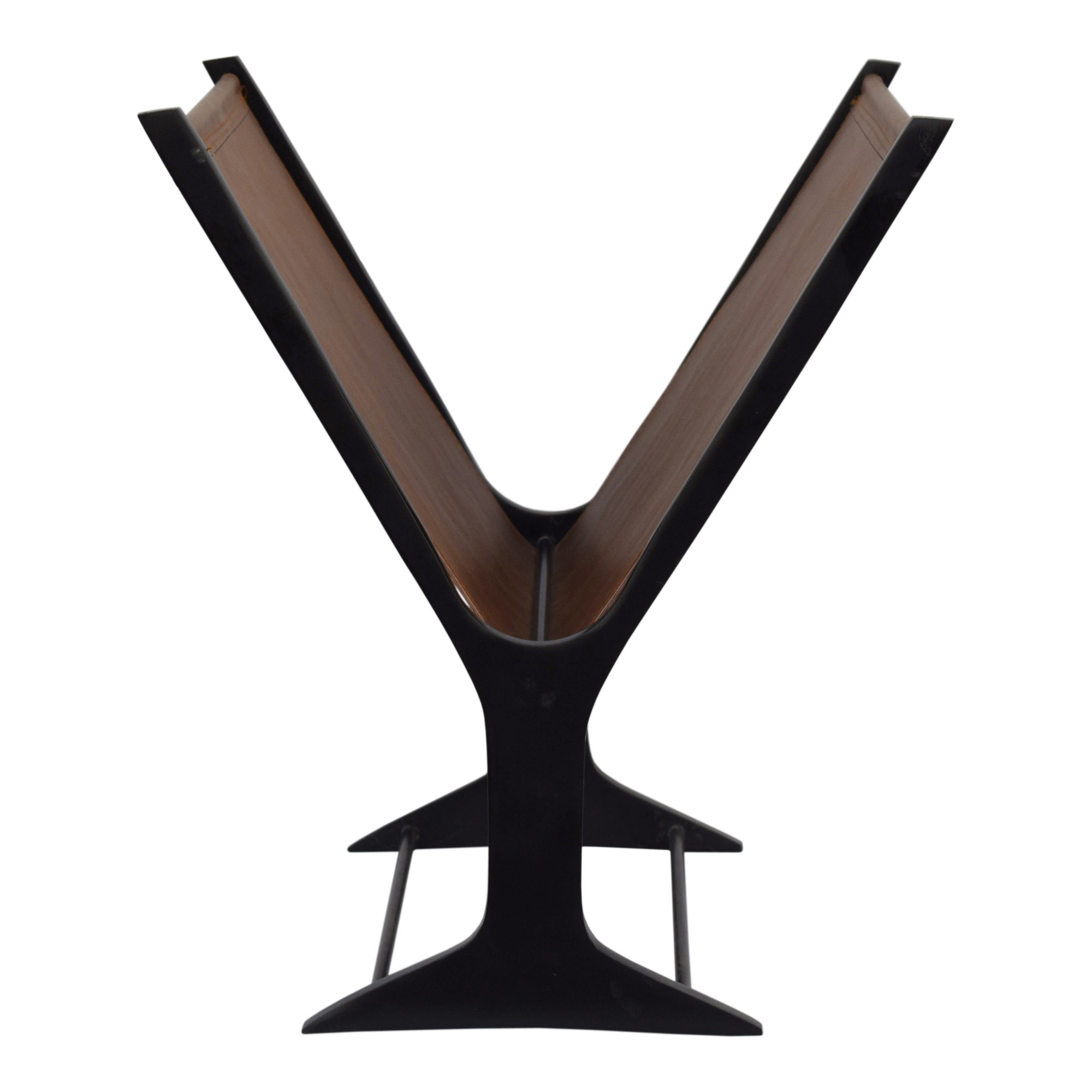 Moes Home Ziff Light Brown Magazine Holder