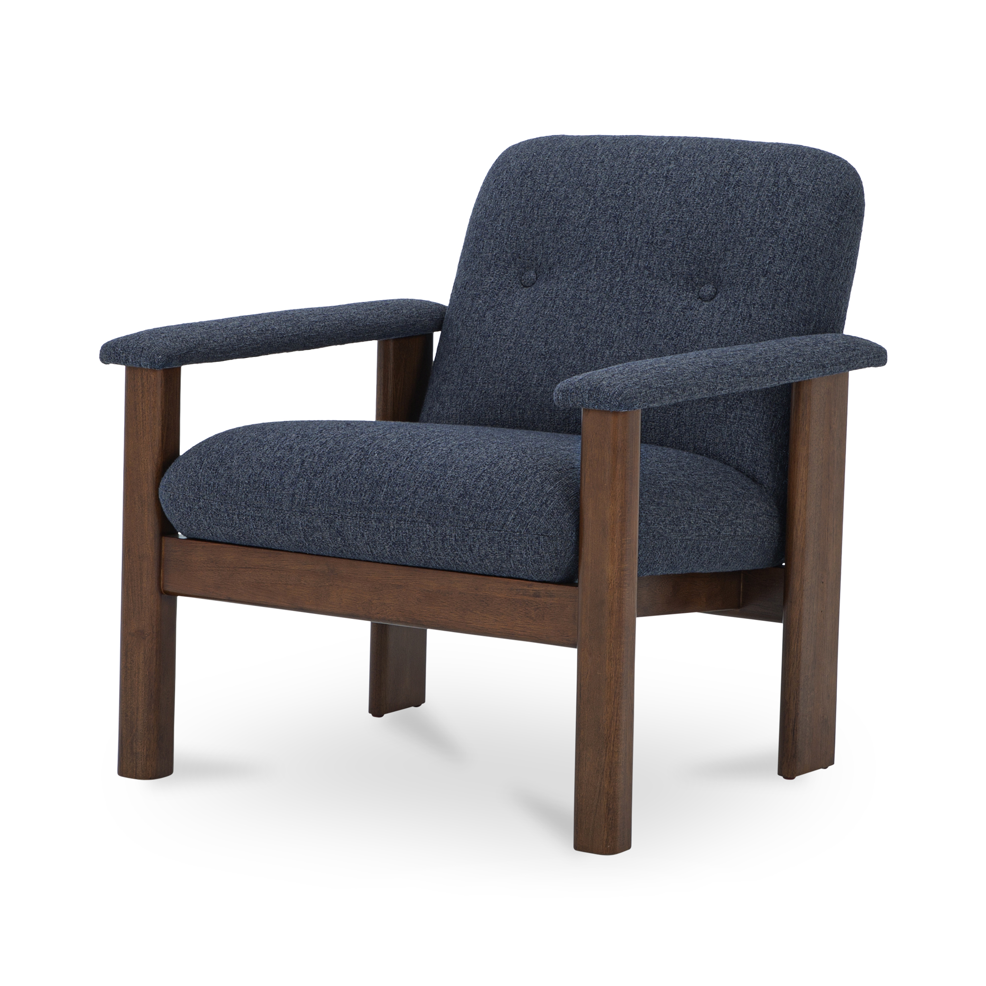 Moes Home Parker Dark Blue Lounge Chair