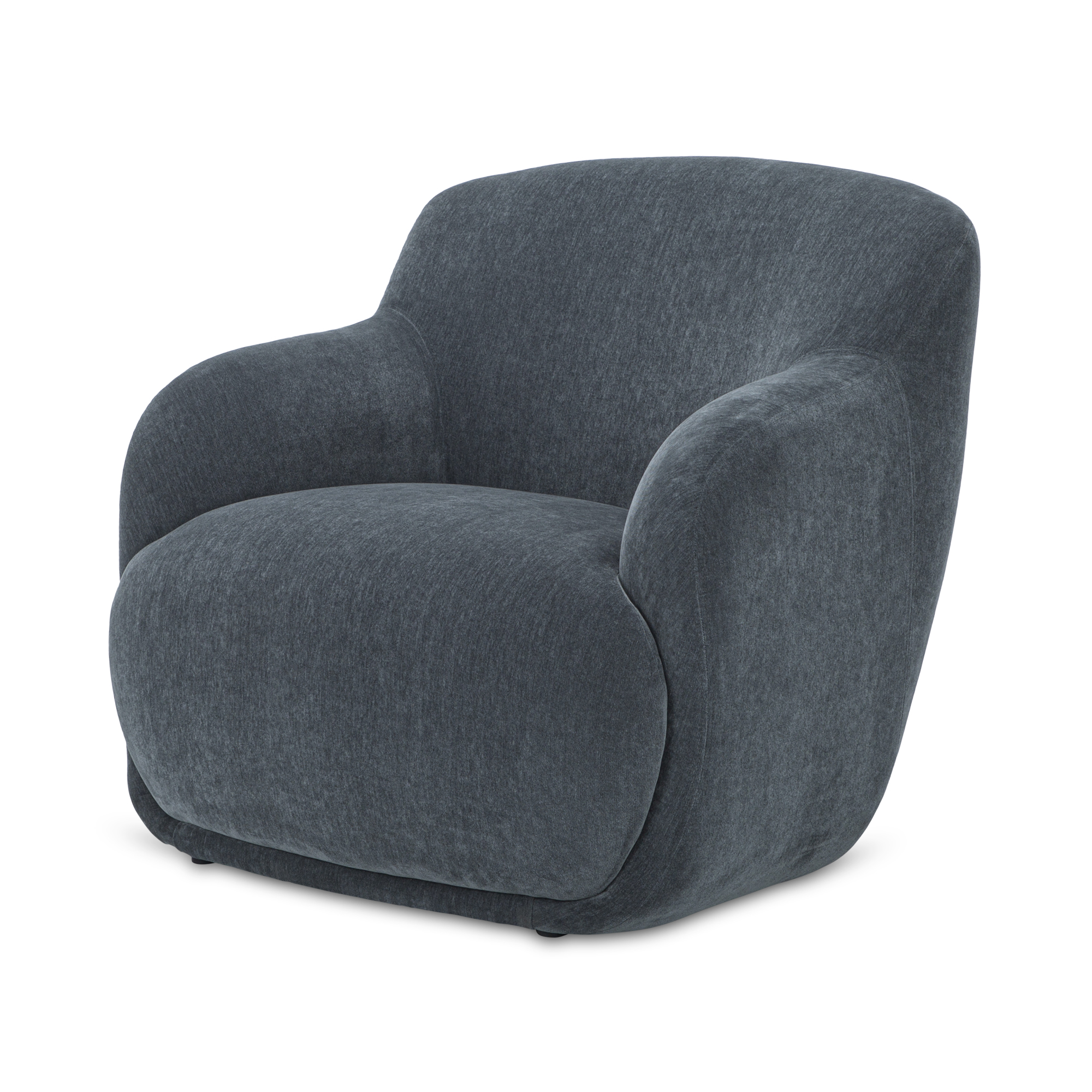 Moes Home Stevie Slate Blue Lounge Chair