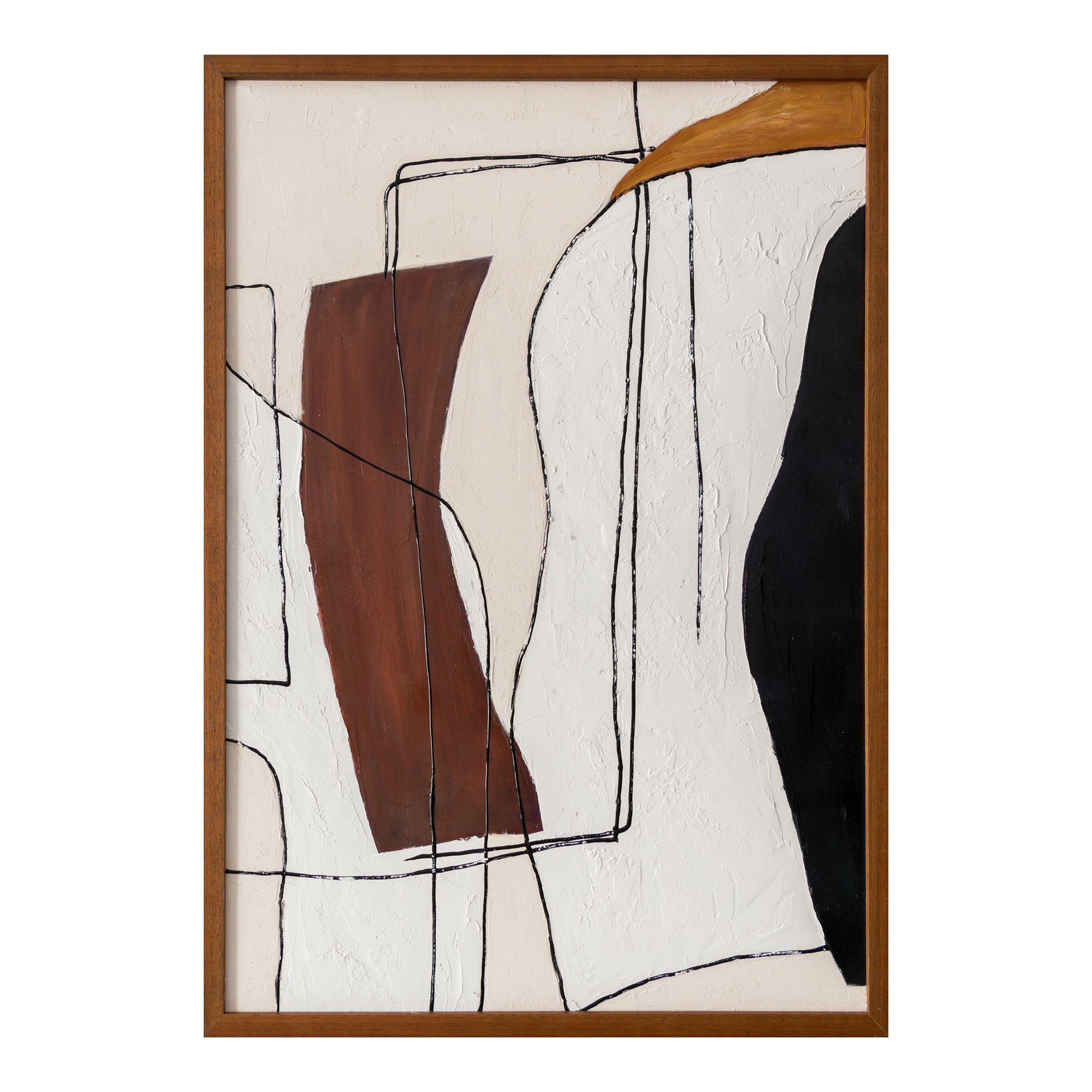 Moes Home Voyager Framed Painting Wall Art