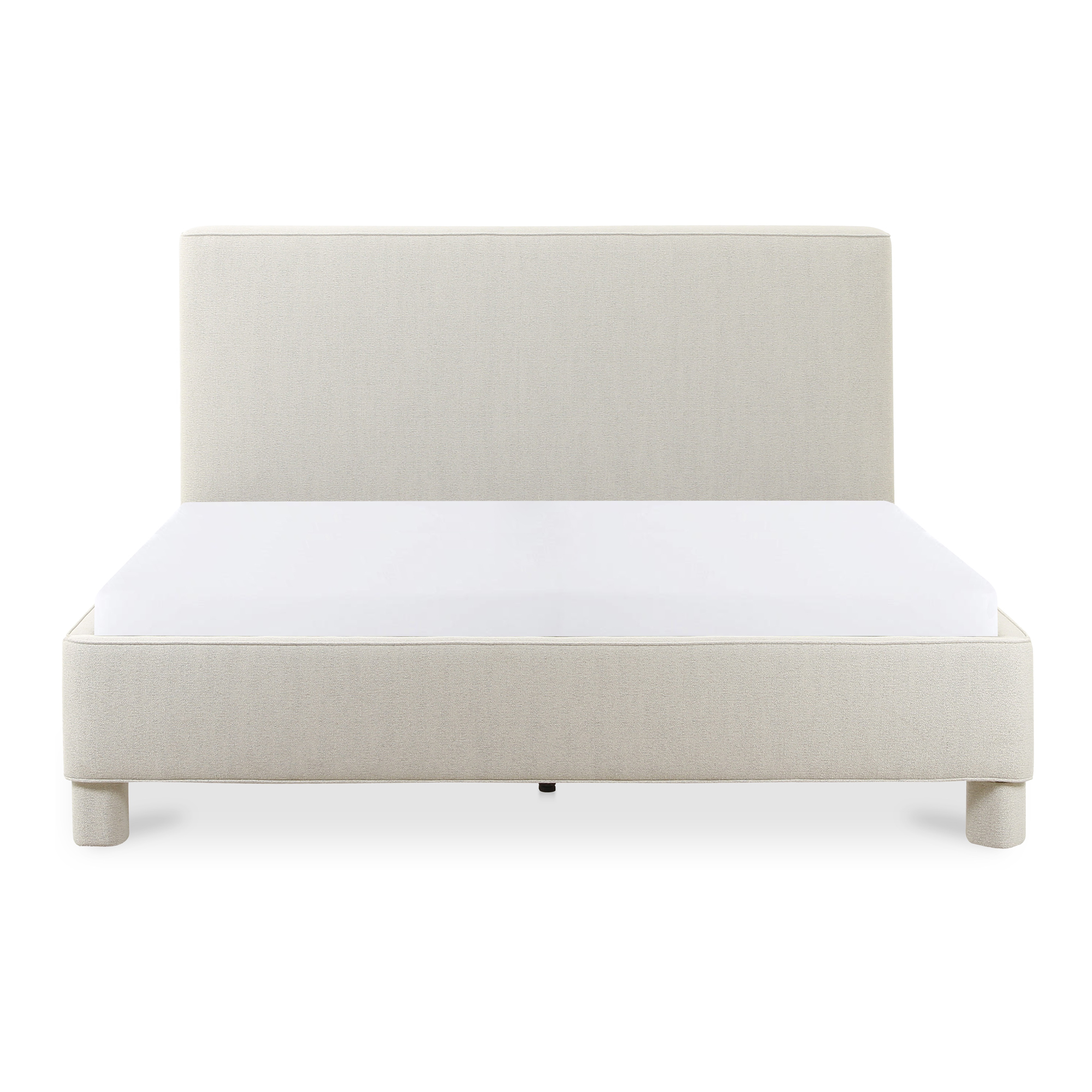 Moes Home Ichigo Light Grey Queen Bed