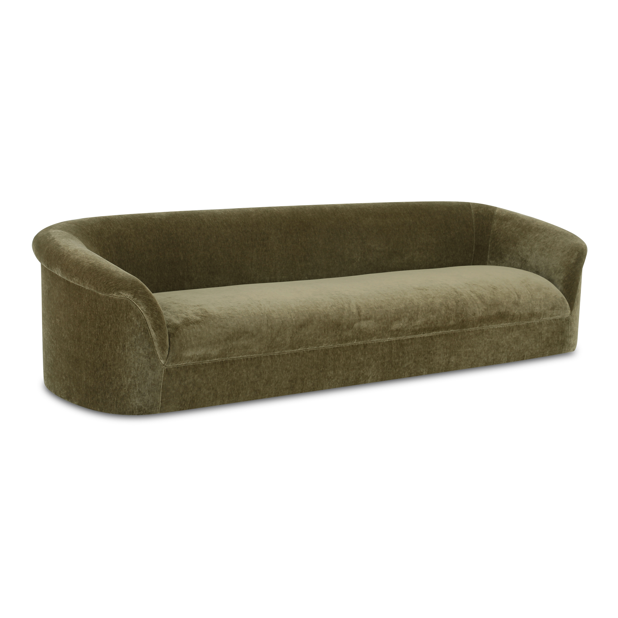 Moes Home Thora Dark Green Sofa