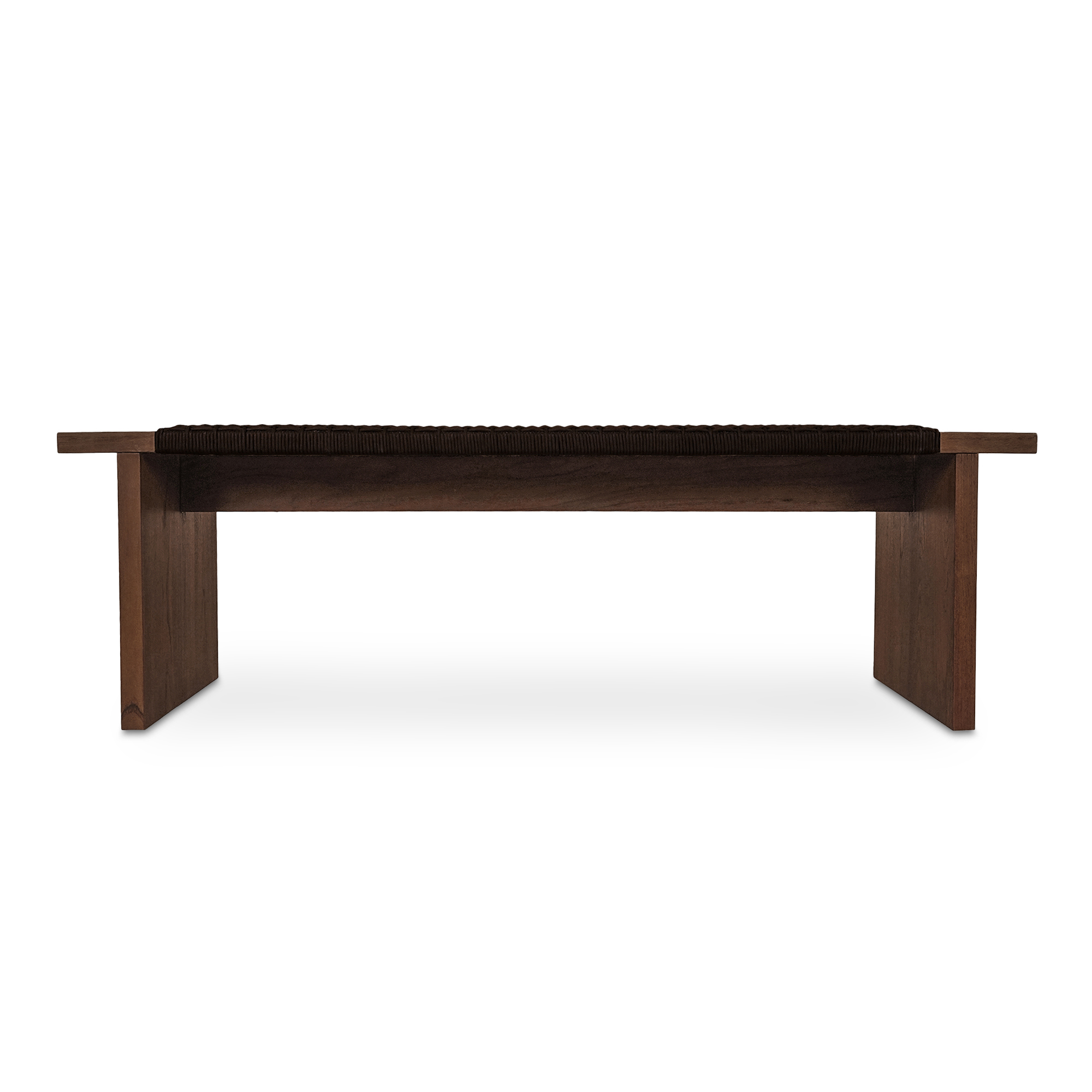 Moes Home Merritt Brown Outdoor Bench
