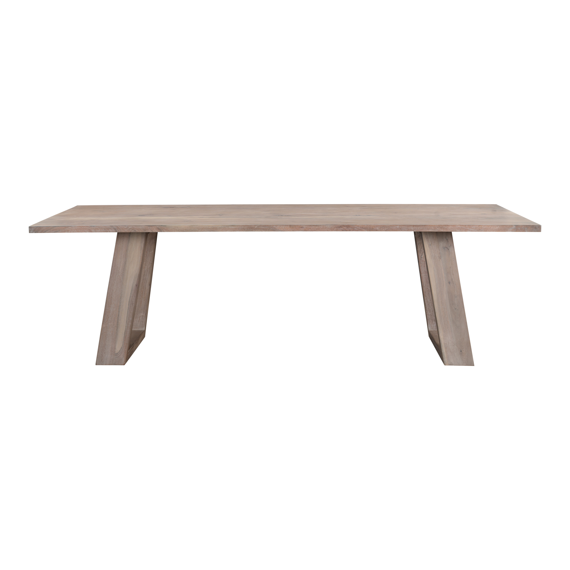 Moes Home Tanya Grey White Wash Dining Table