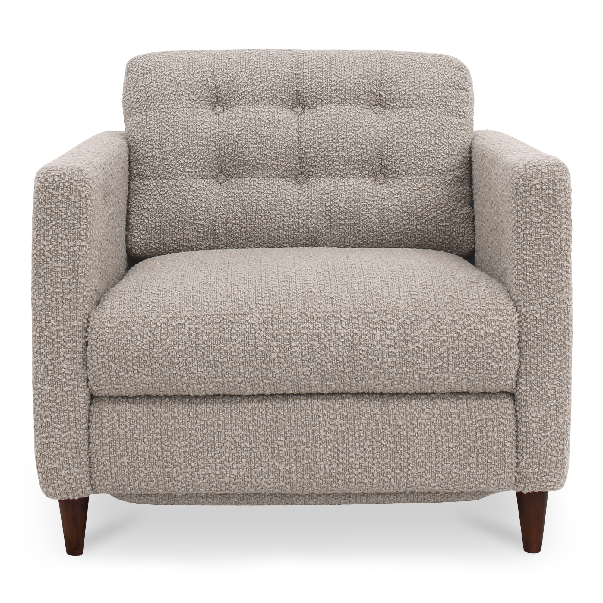 Moes Home Bridgers Warm Grey Power Recliner Chair