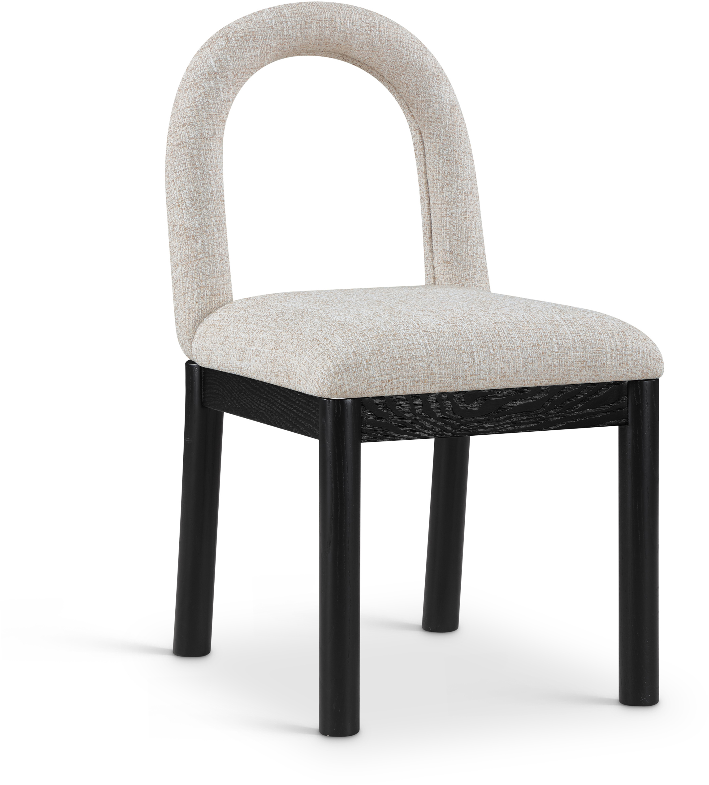 Meridian Furniture Conrad Beige Black Dining Chair