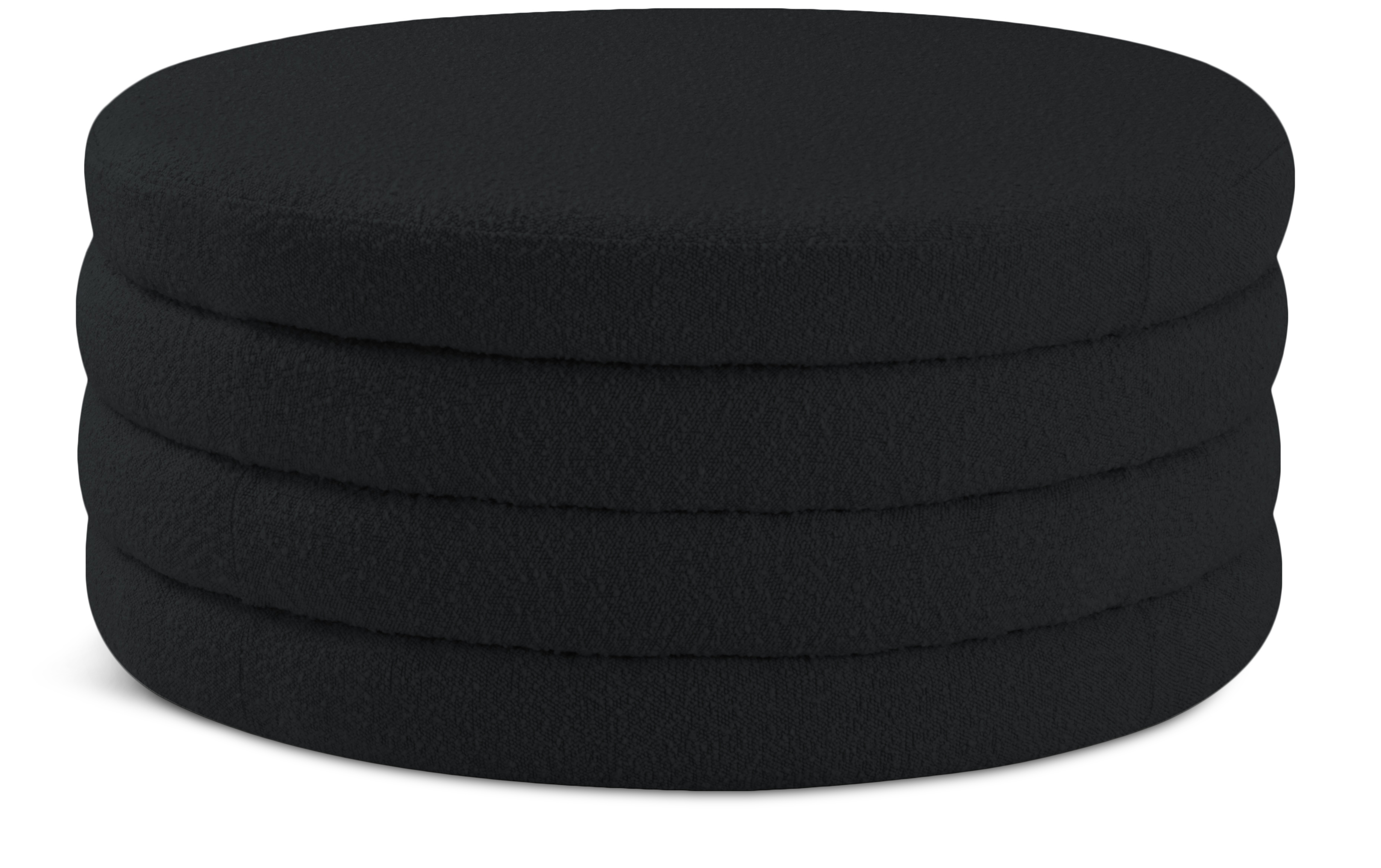 Meridian Furniture Aphia Black Cocktail Ottoman