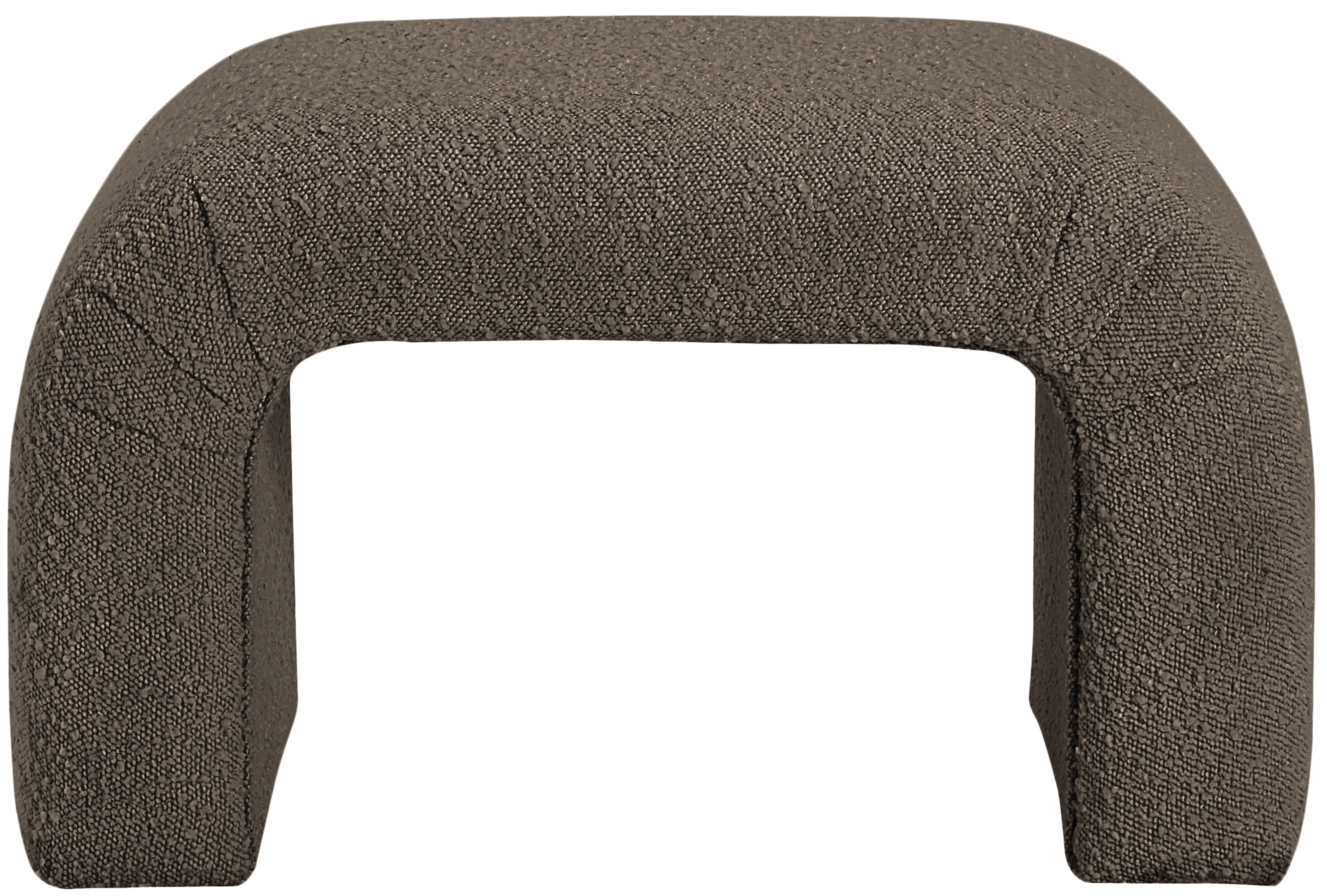 Meridian Furniture Niagara Brown Fabric Bench