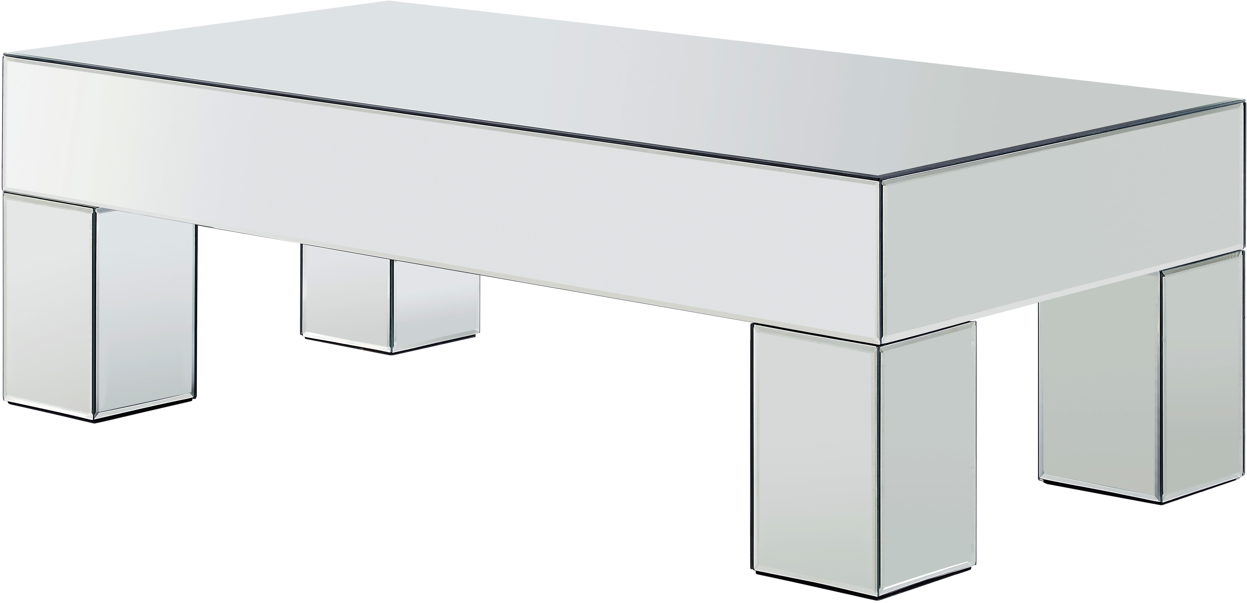 Design Edge Urana  Mirrored Coffee Table