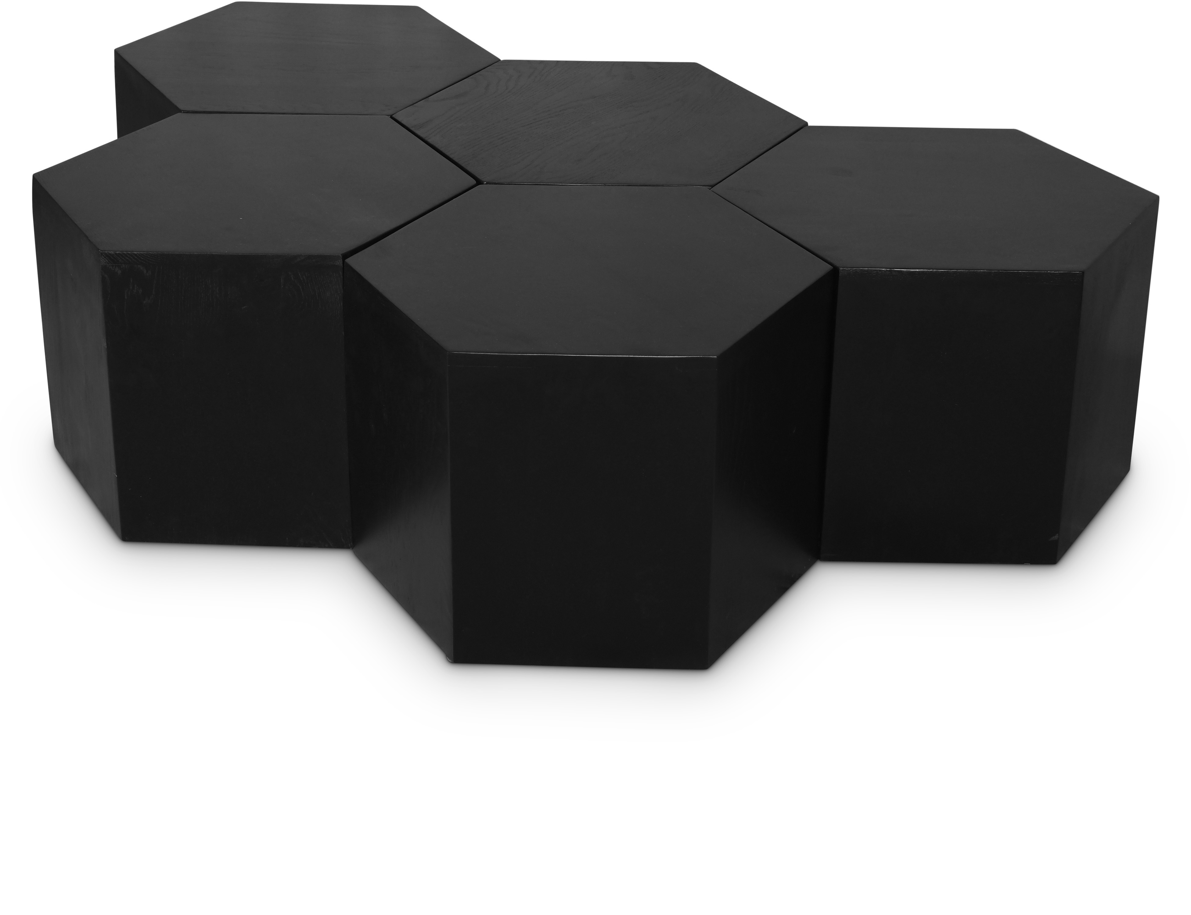 Meridian Furniture Eternal Black 5pc Coffee Table