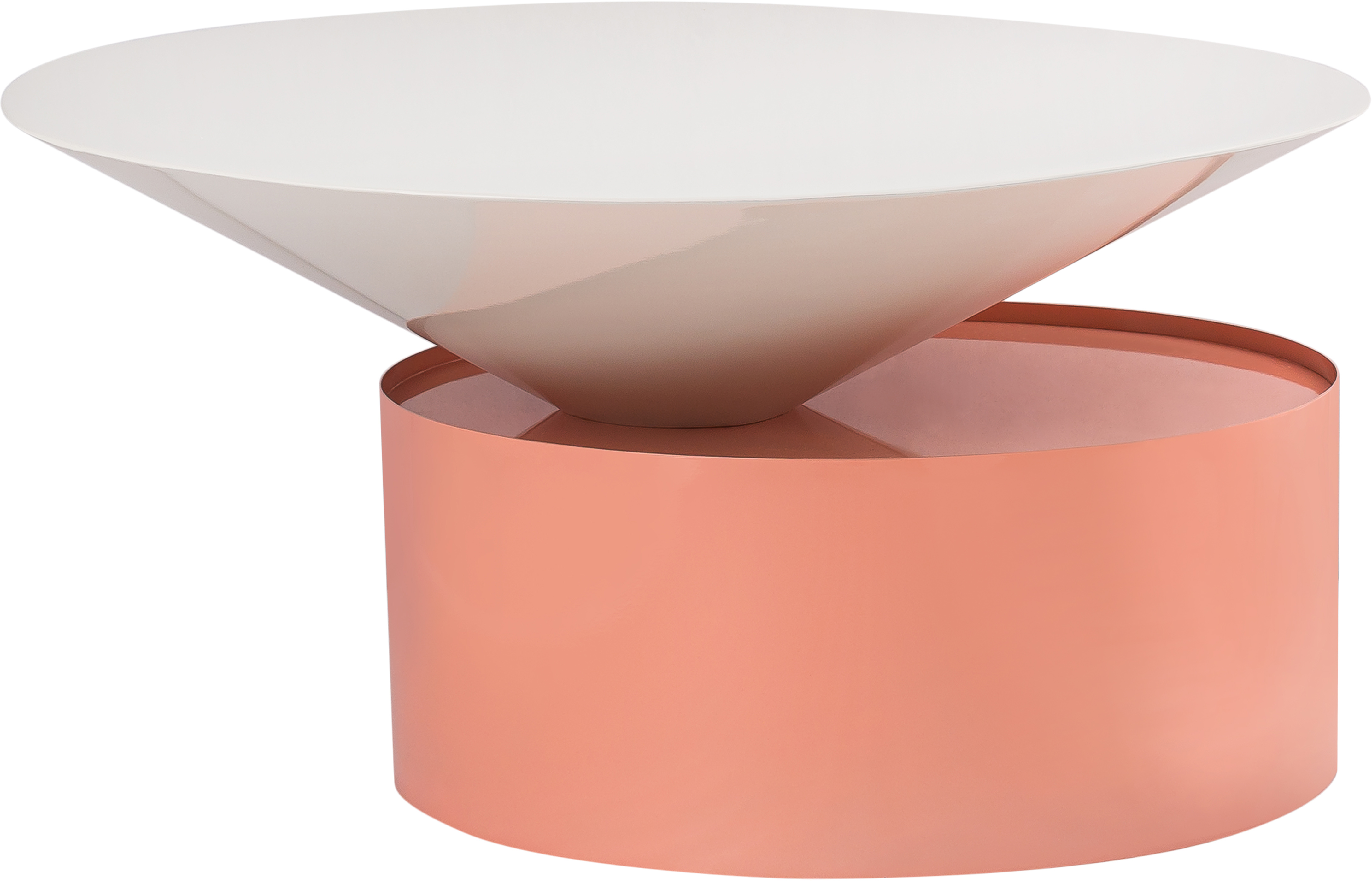 Damon White Coffee Table