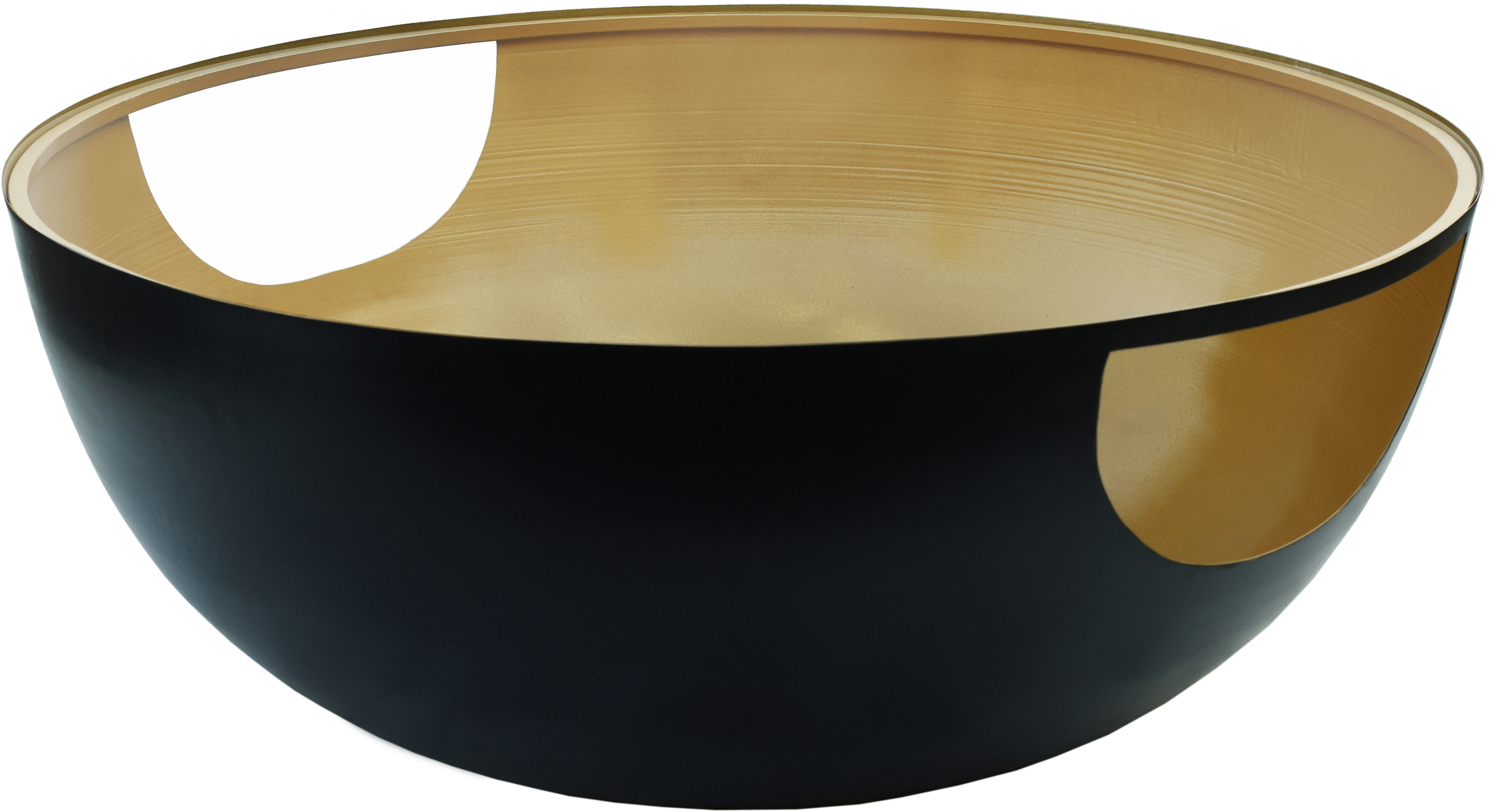 Meridian Furniture Doma Black Gold Coffee Table