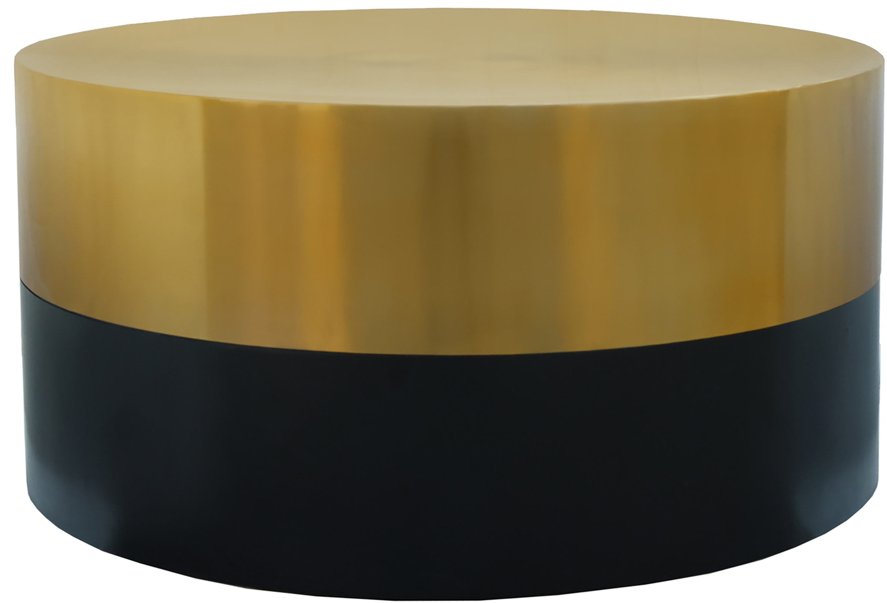 Meridian Furniture Sun Black Gold Coffee Table