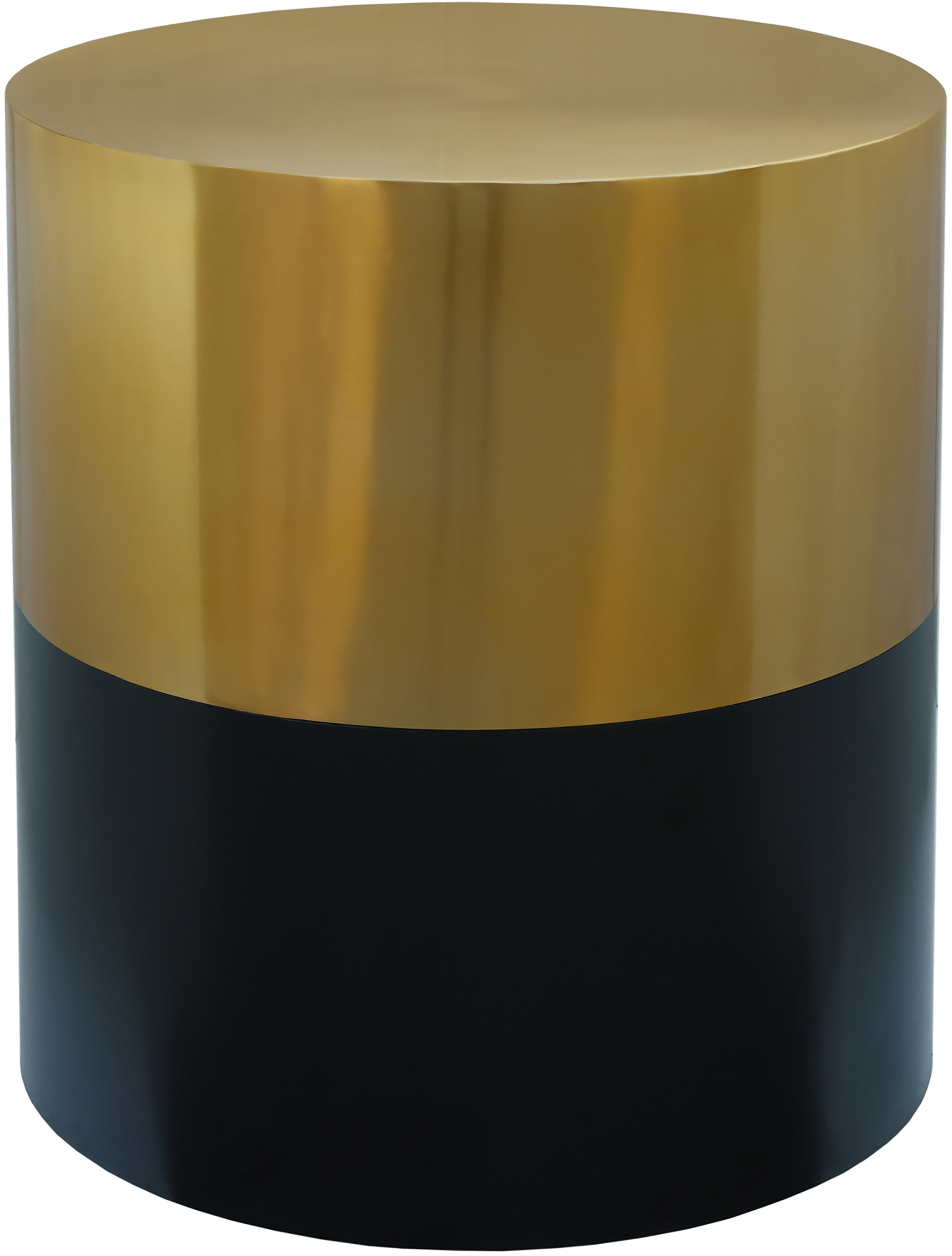 Meridian Furniture Sun Black Gold End Table