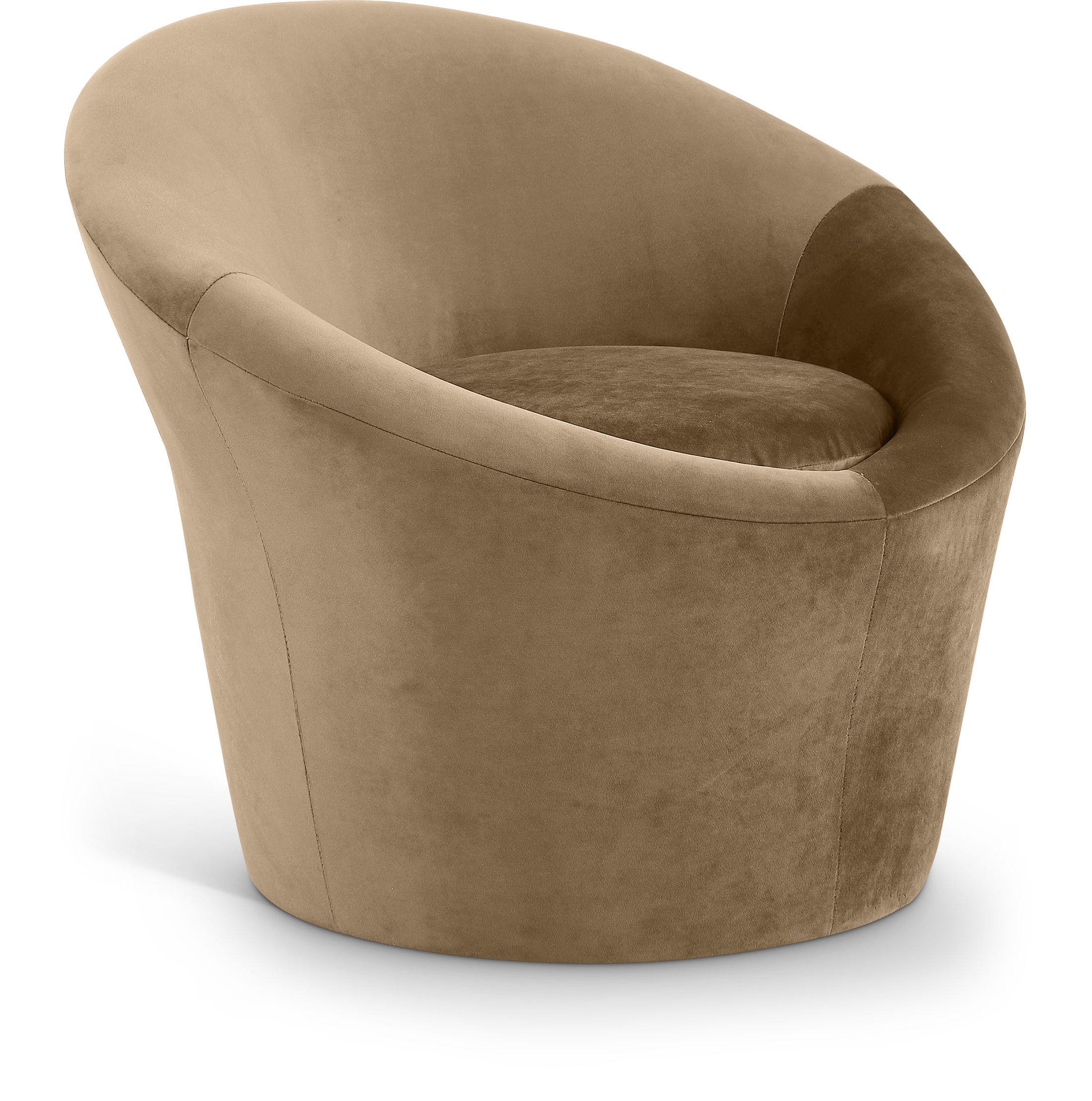 Meridian Furniture Tristan Beige Velvet Accent Chair