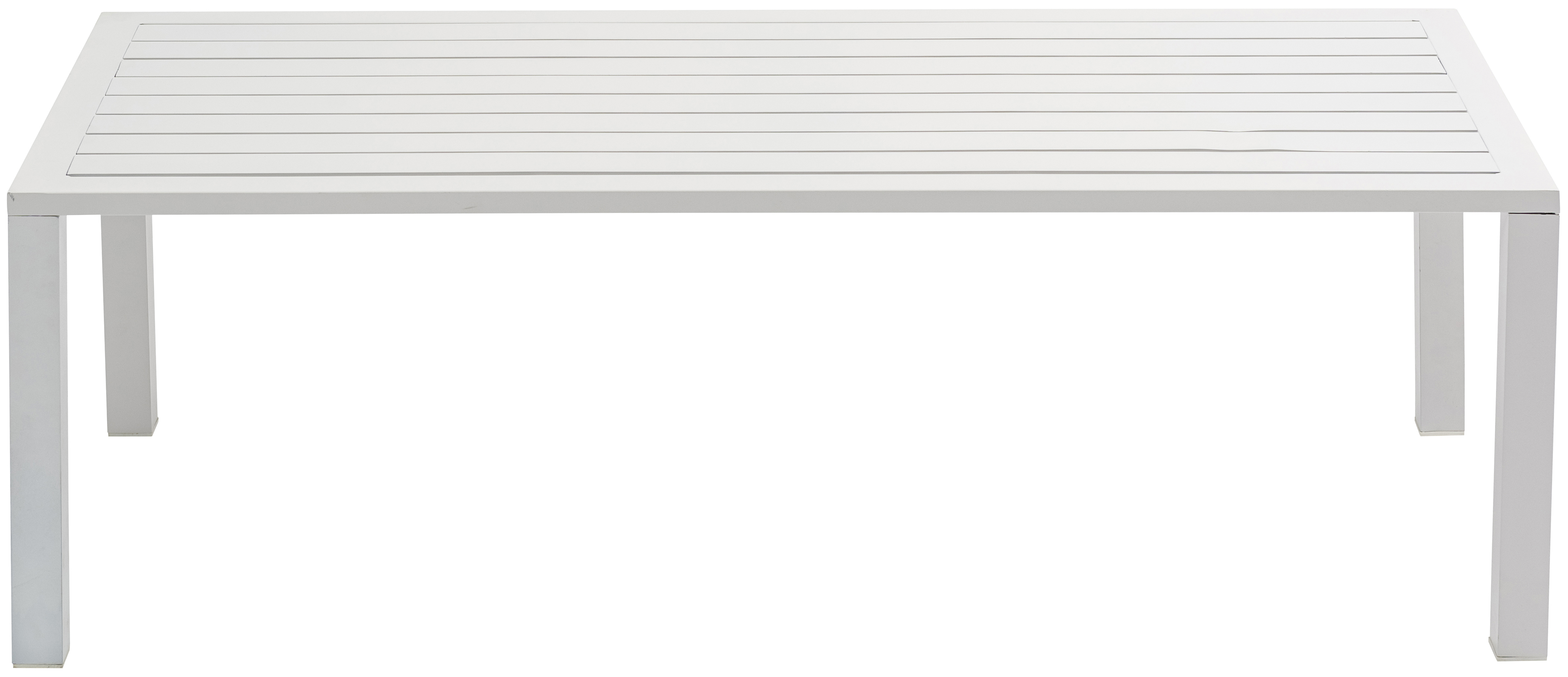 Meridian Furniture Maldives White Outdoor Patio Coffee Table