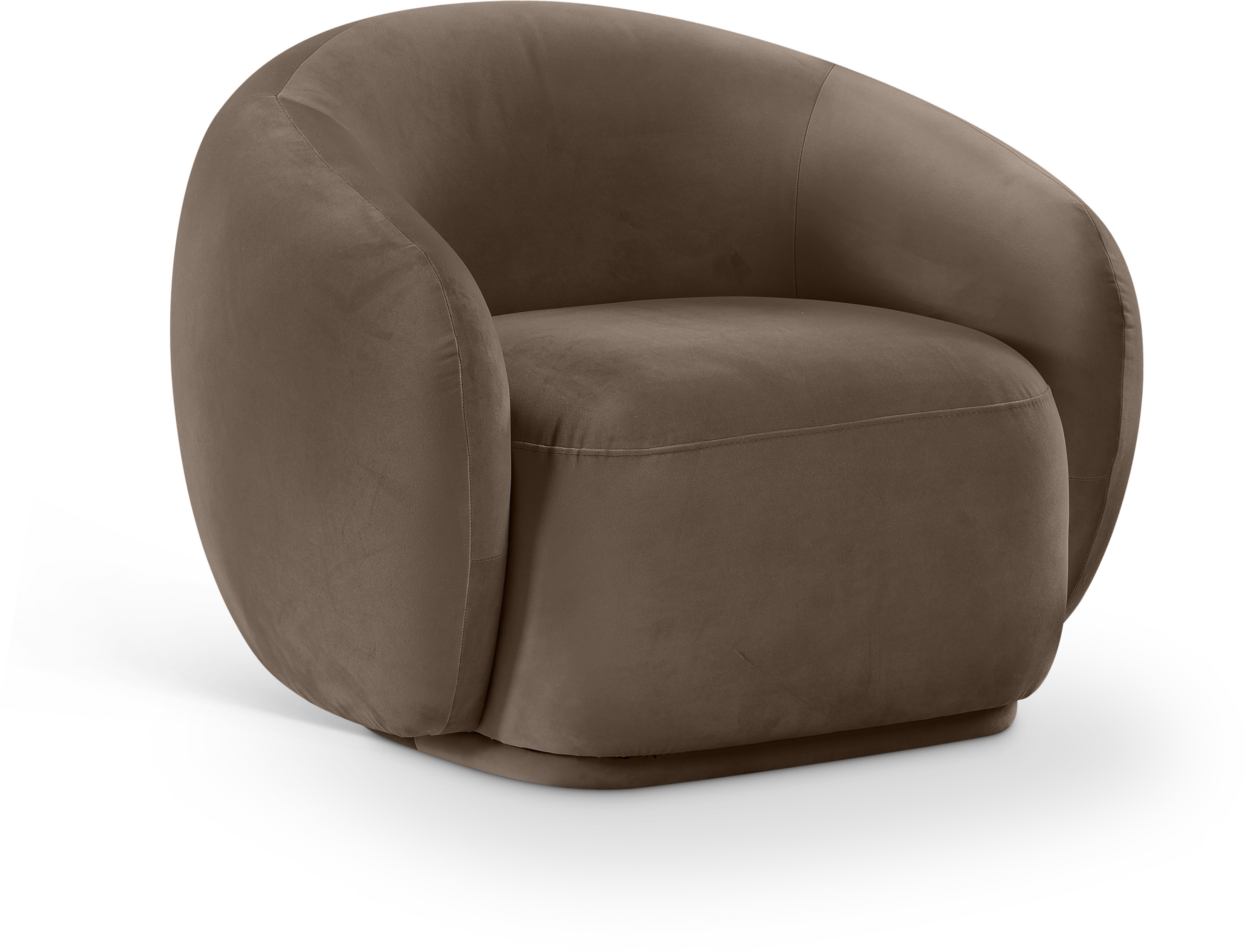 Emery Brown Velvet Chair