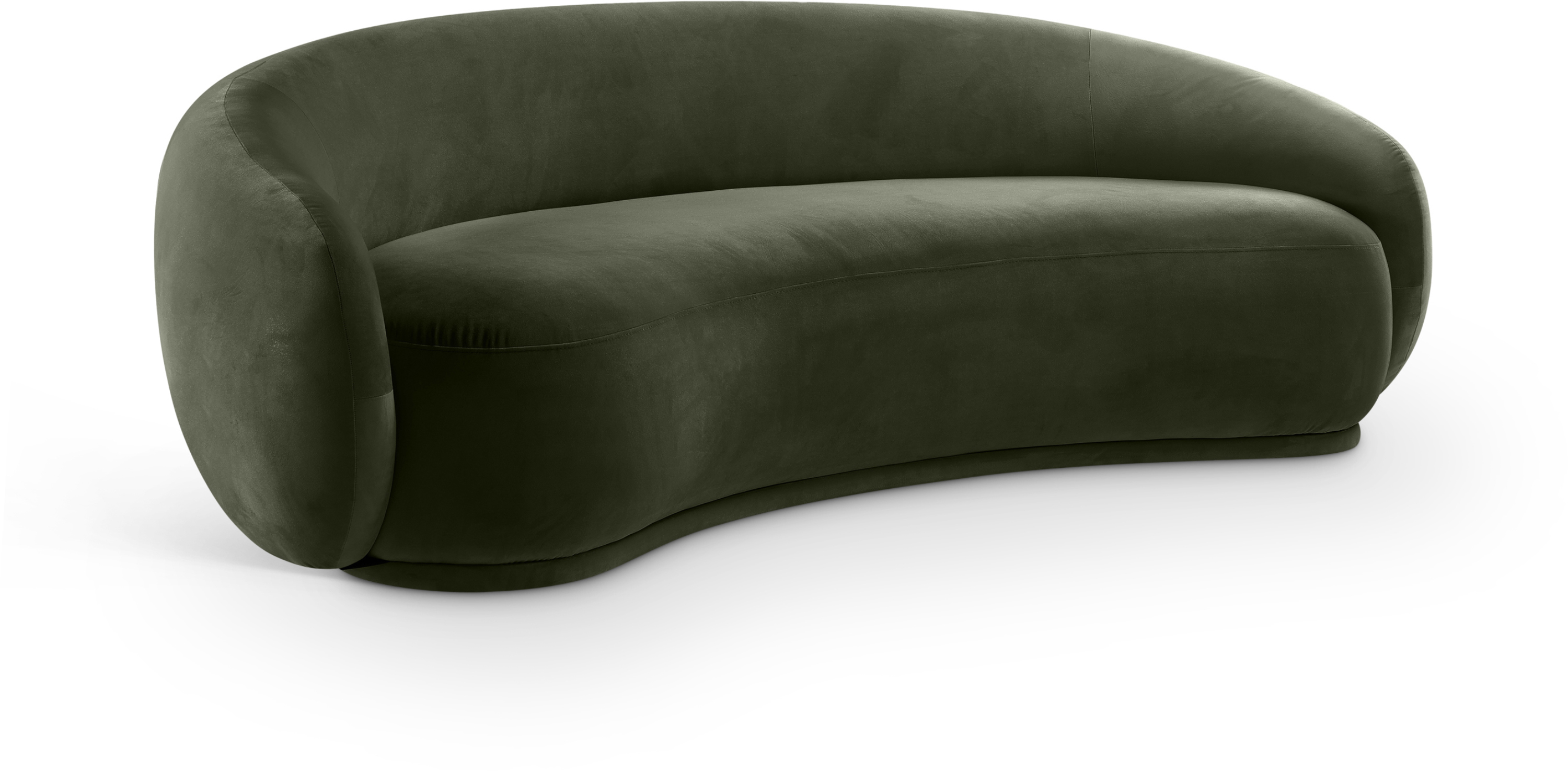 Emery Green Velvet Sofa