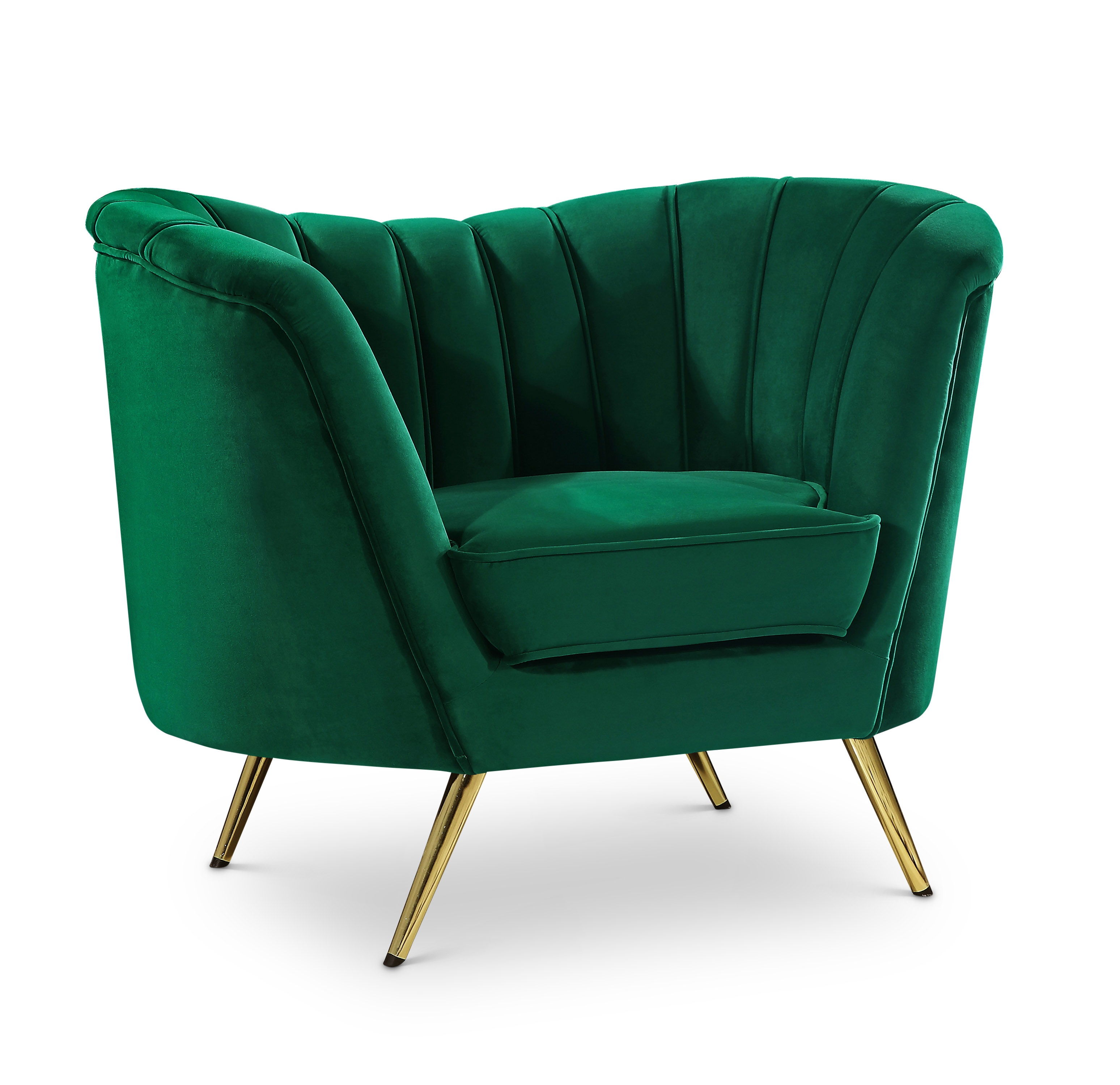 Margo Green Velvet Chair
