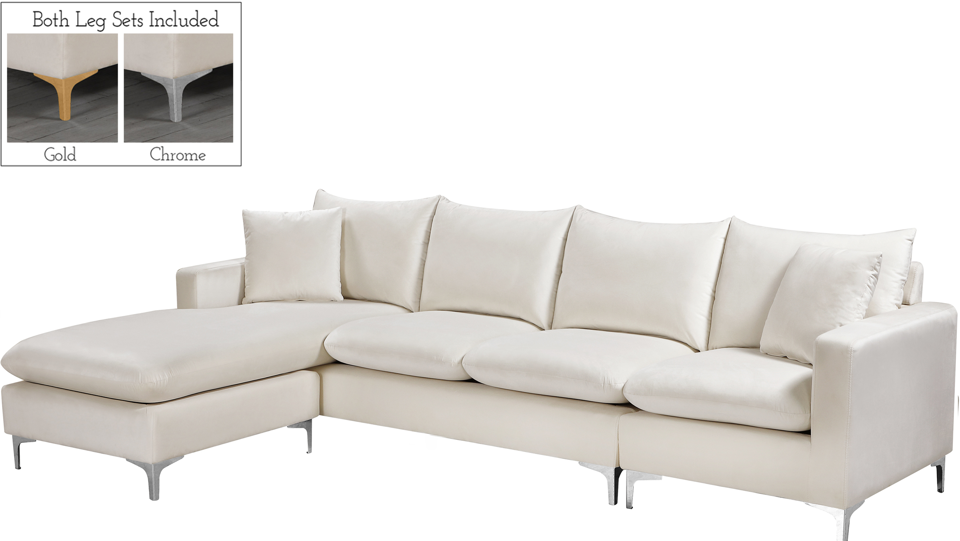 Meridian Furniture Naomi Sectional