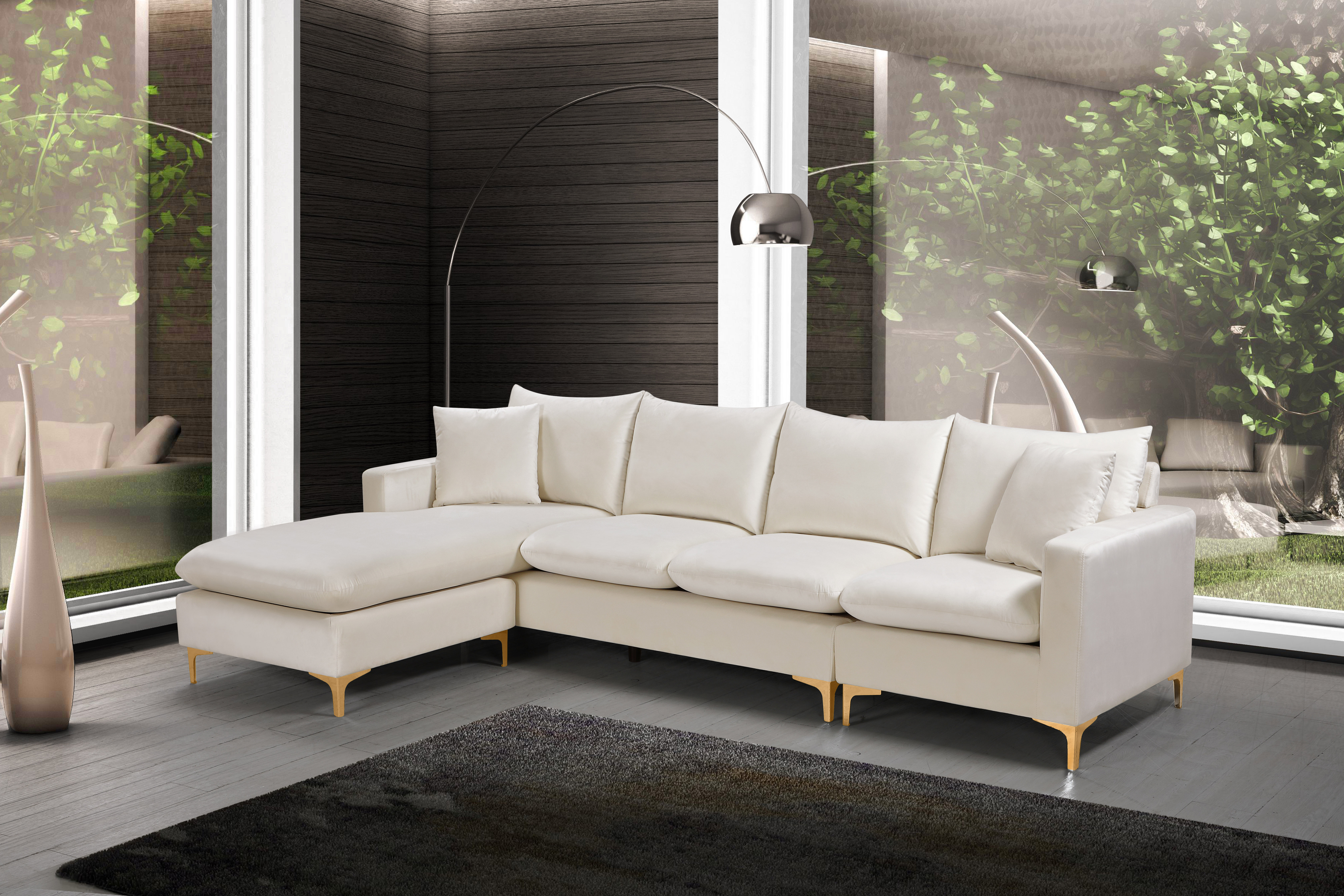 Meridian Furniture Naomi Sectional