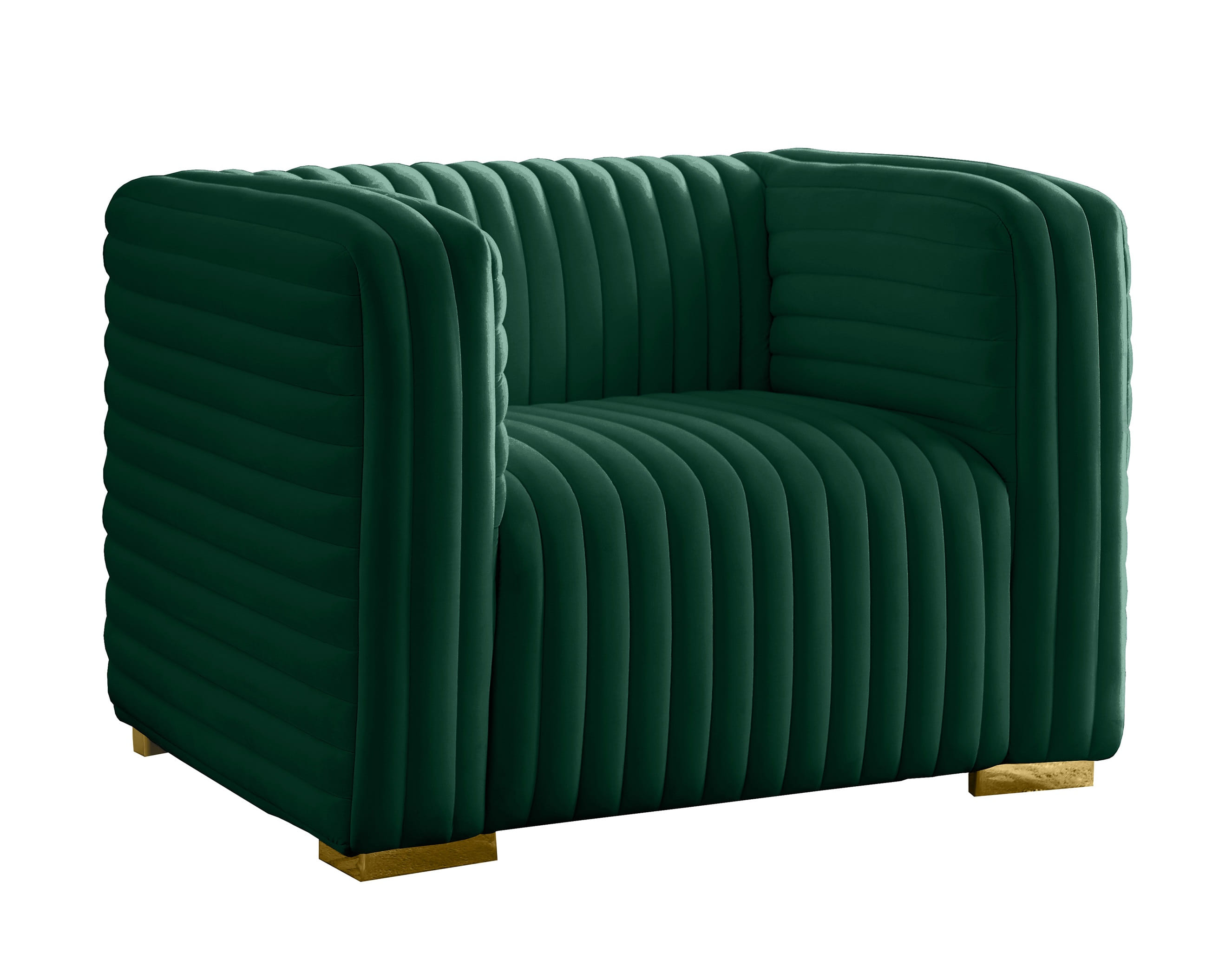 Ravish Green Velvet Chair