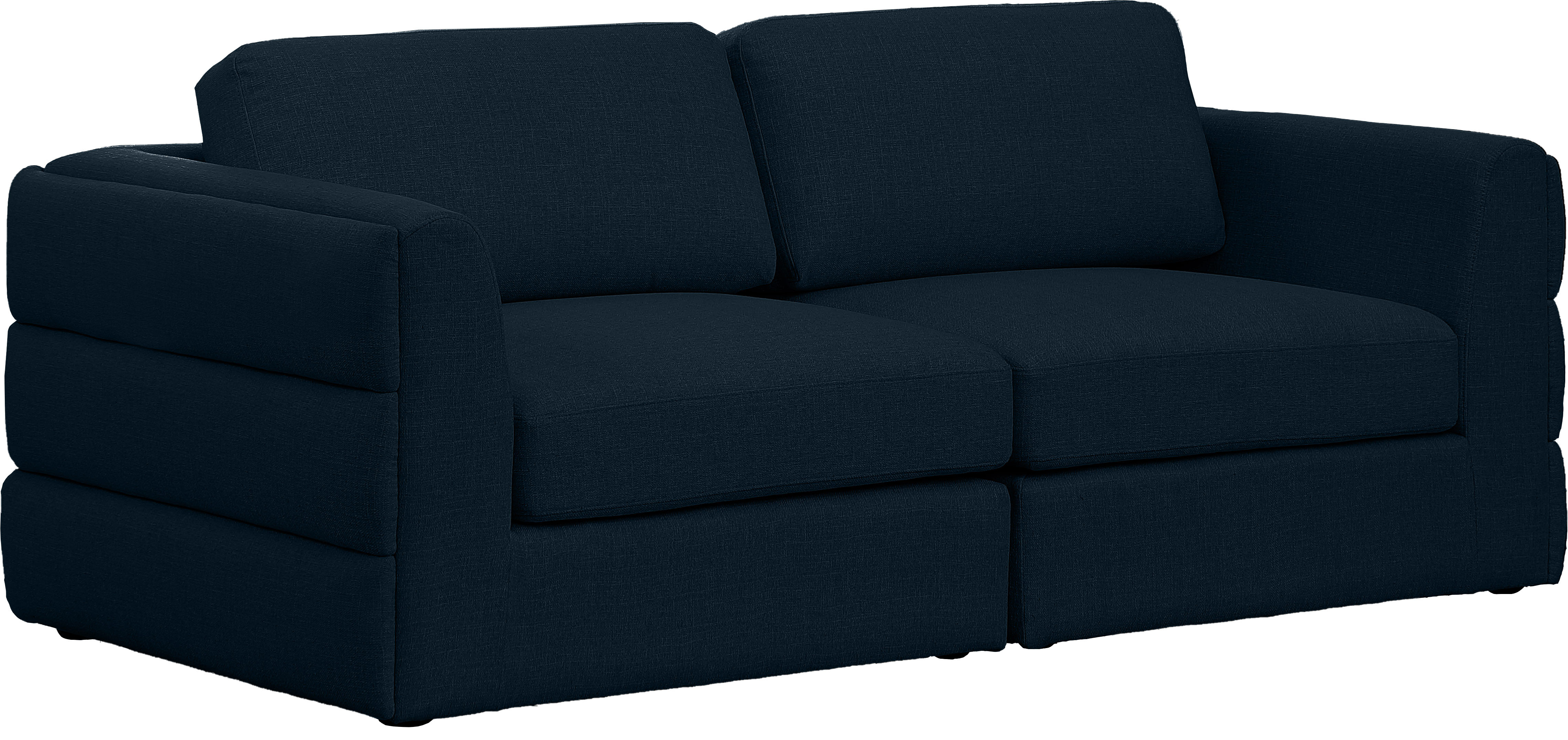 Meridian Furniture Beckham Navy Modular Sofa