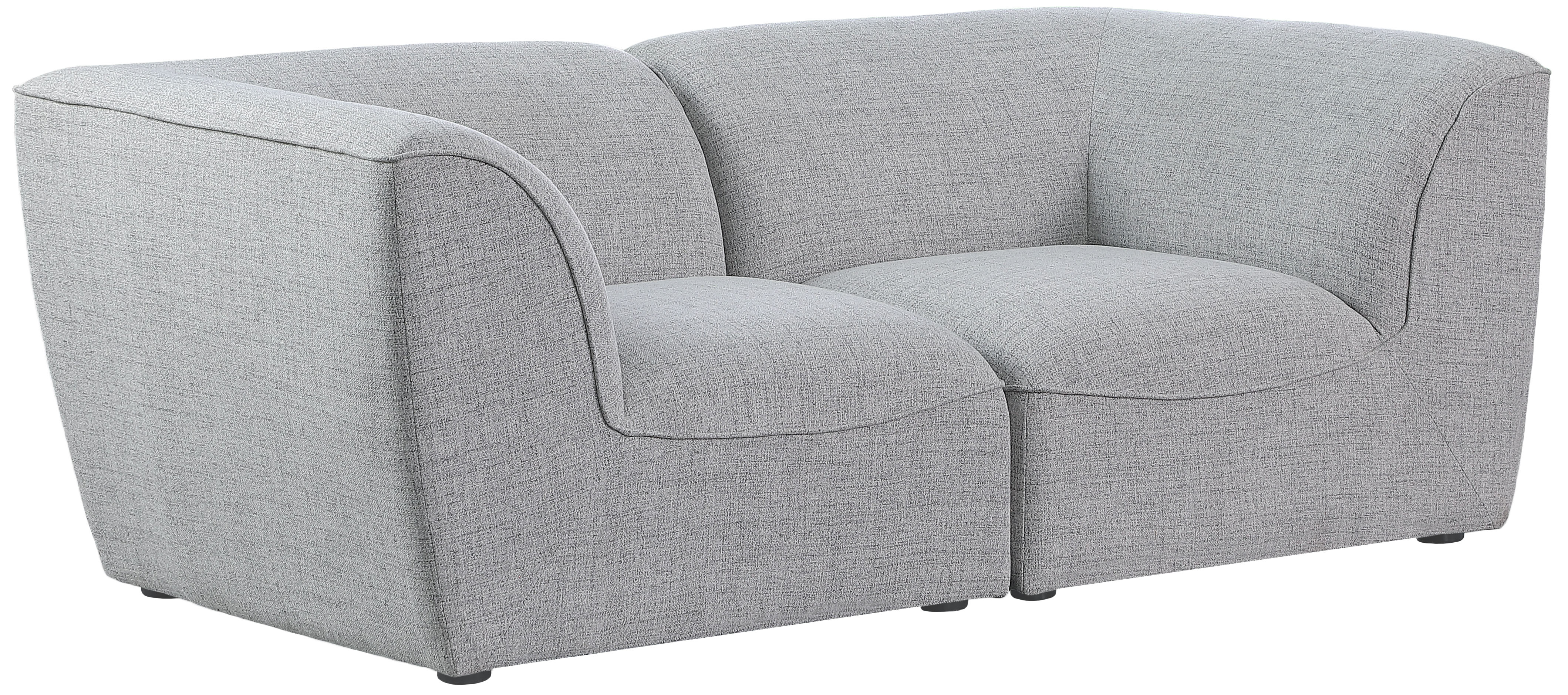 Meridian Furniture Miramar Grey Modular Sofa