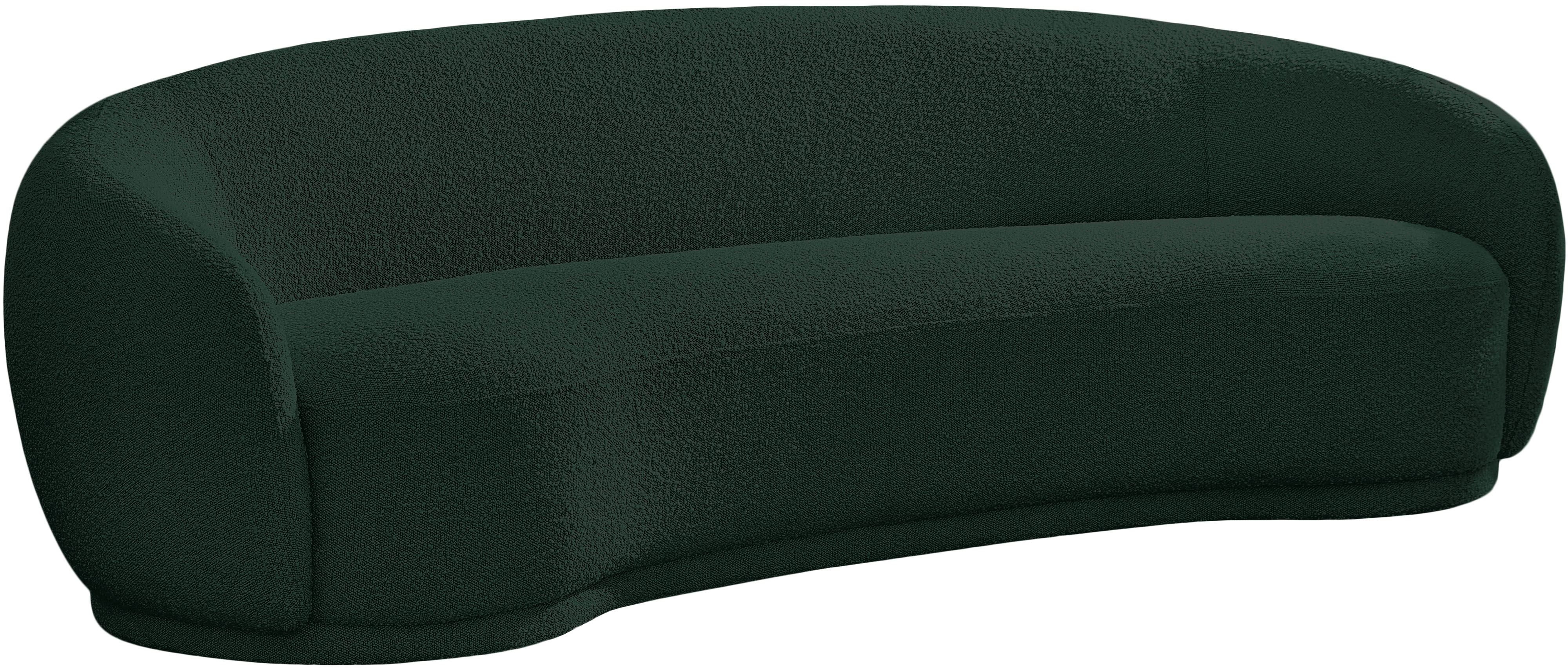 Hyde Green Boucle Fabric Sofa