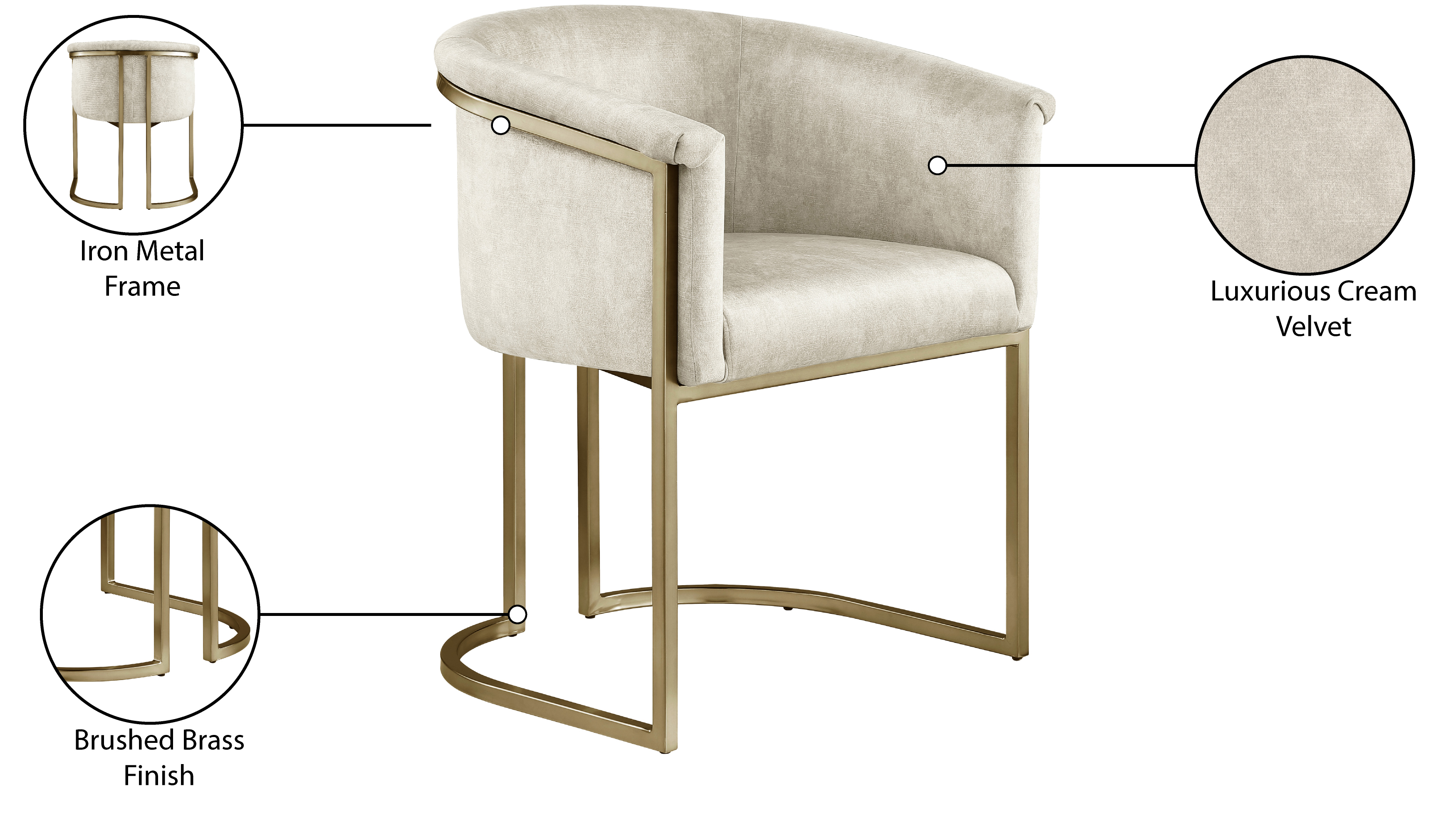 Meridian Furniture Tierra Dining Chair - Thumbnail 5