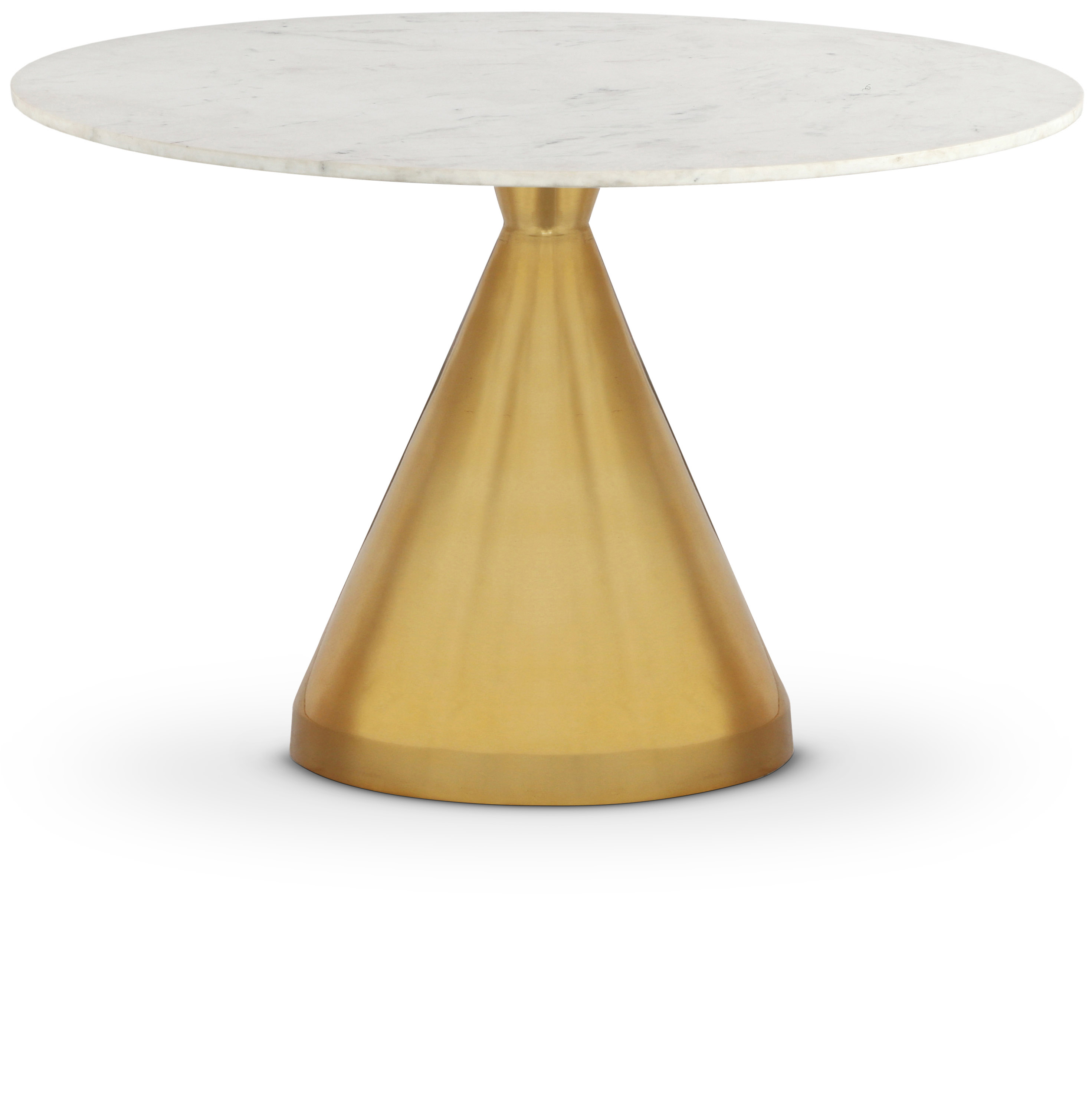 Meridian Furniture Emery White Marble Dining Table