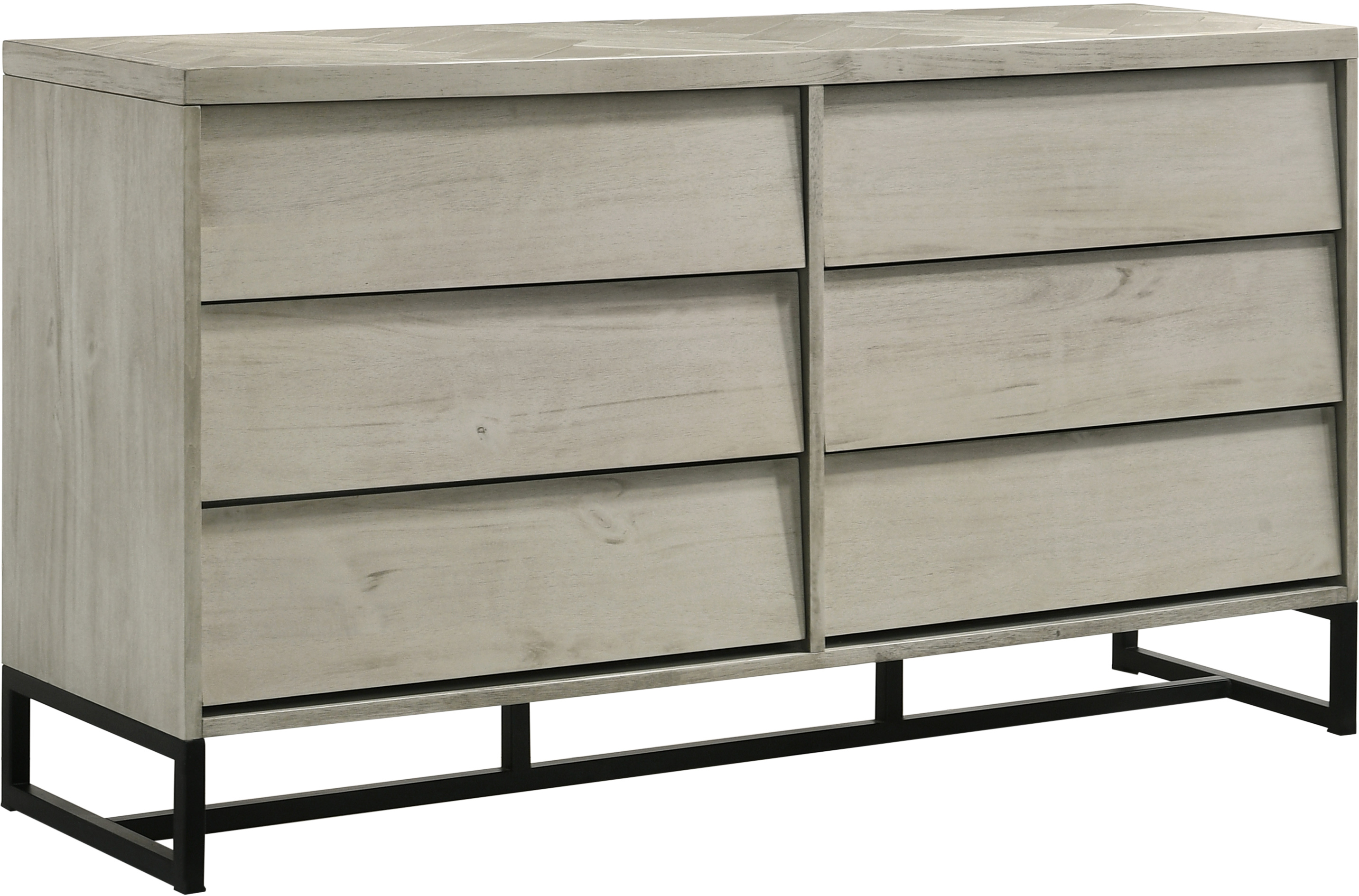 Meridian Furniture Weston Grey Stone Dresser