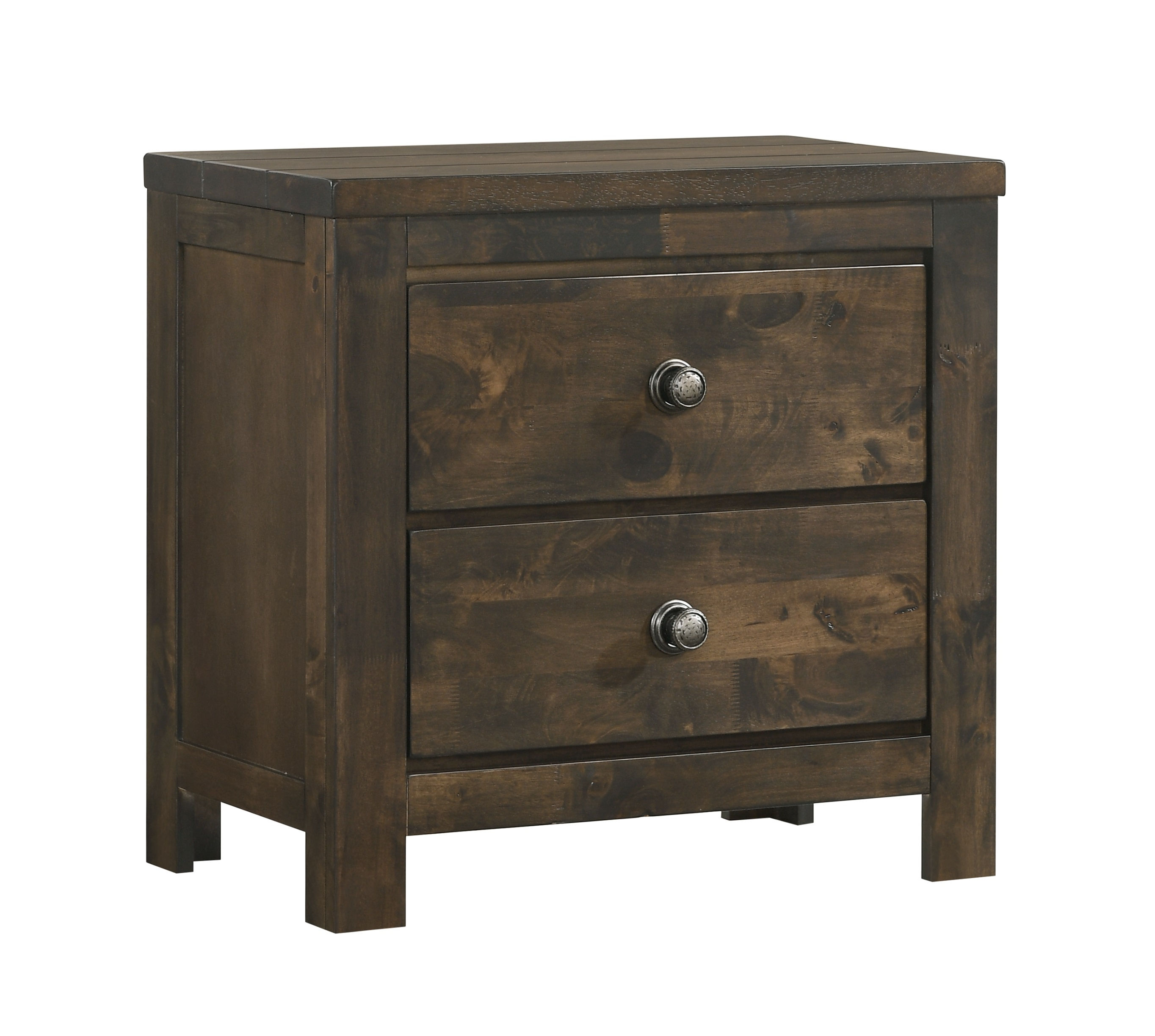 New Classic Furniture Blue Ridge Rustic Gray Nightstand NCF-B1334-040 New Classic Furniture Blue Ridge Rustic Gray Nightstand NCF-B1334-040