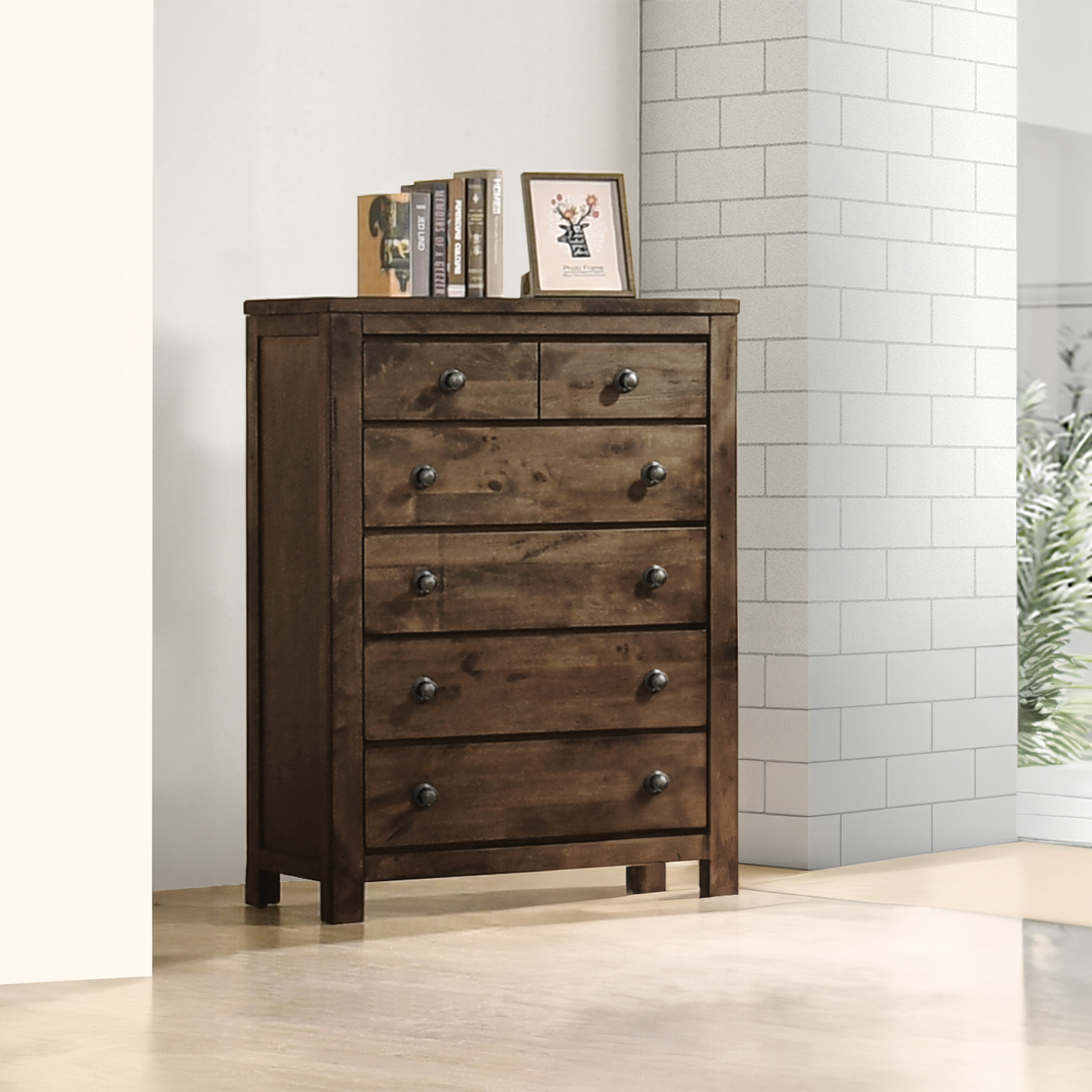 New Classic Furniture Blue Ridge Rustic Gray Chest