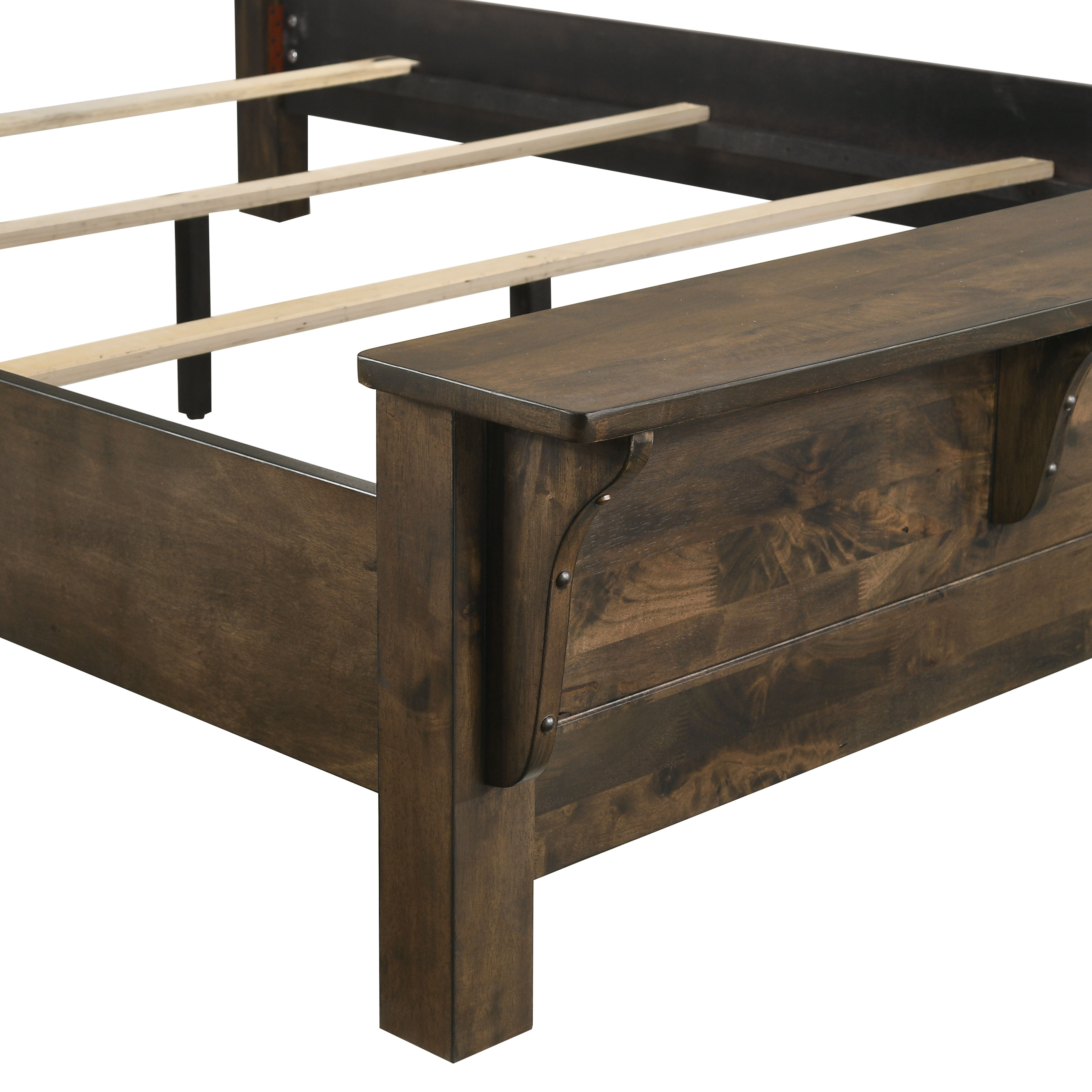 New Classic Furniture Blue Ridge Rustic Gray King Bed