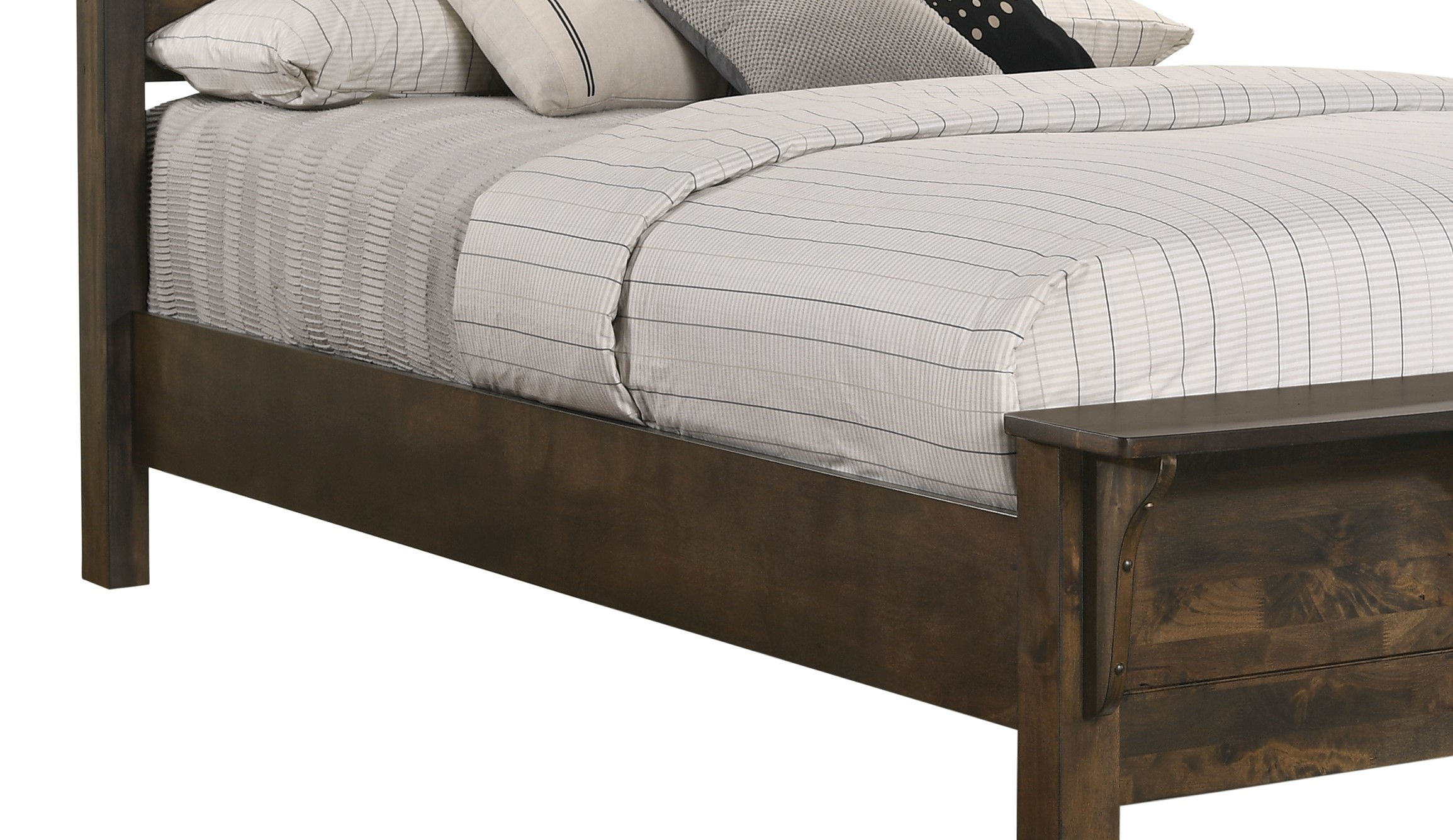 Blue Ridge 6/0 Wk Side Rails-Rustic Gray