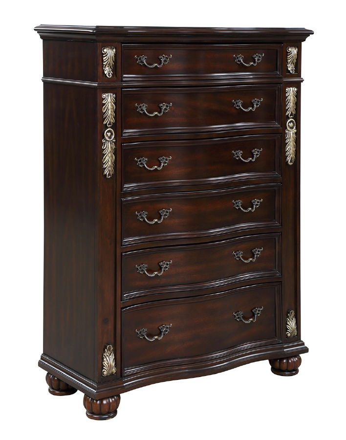 New Classic Furniture Maximus Brown Chest NCF-B1754-070 New Classic Furniture Maximus Brown Chest NCF-B1754-070