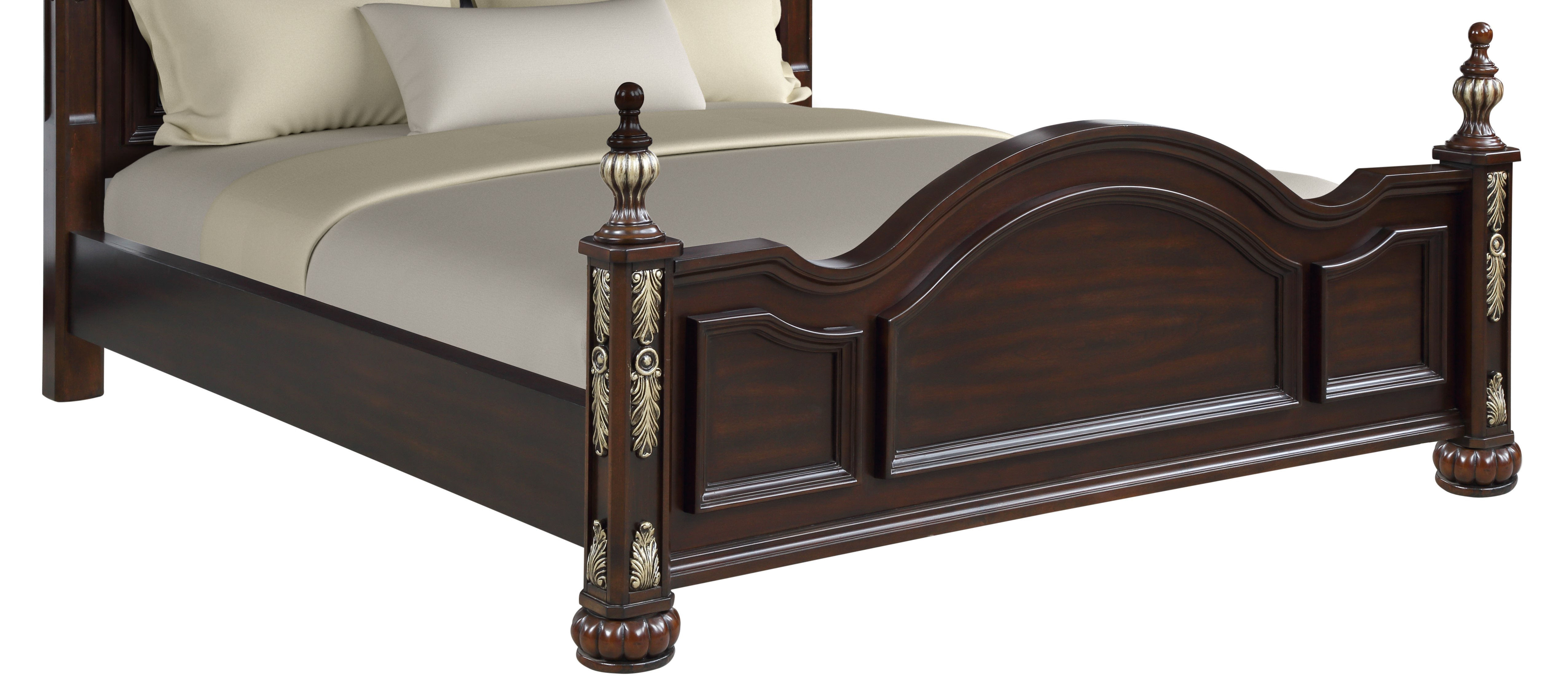 Maximus 6/6-6/0 K Footboard & Slats-Madeira