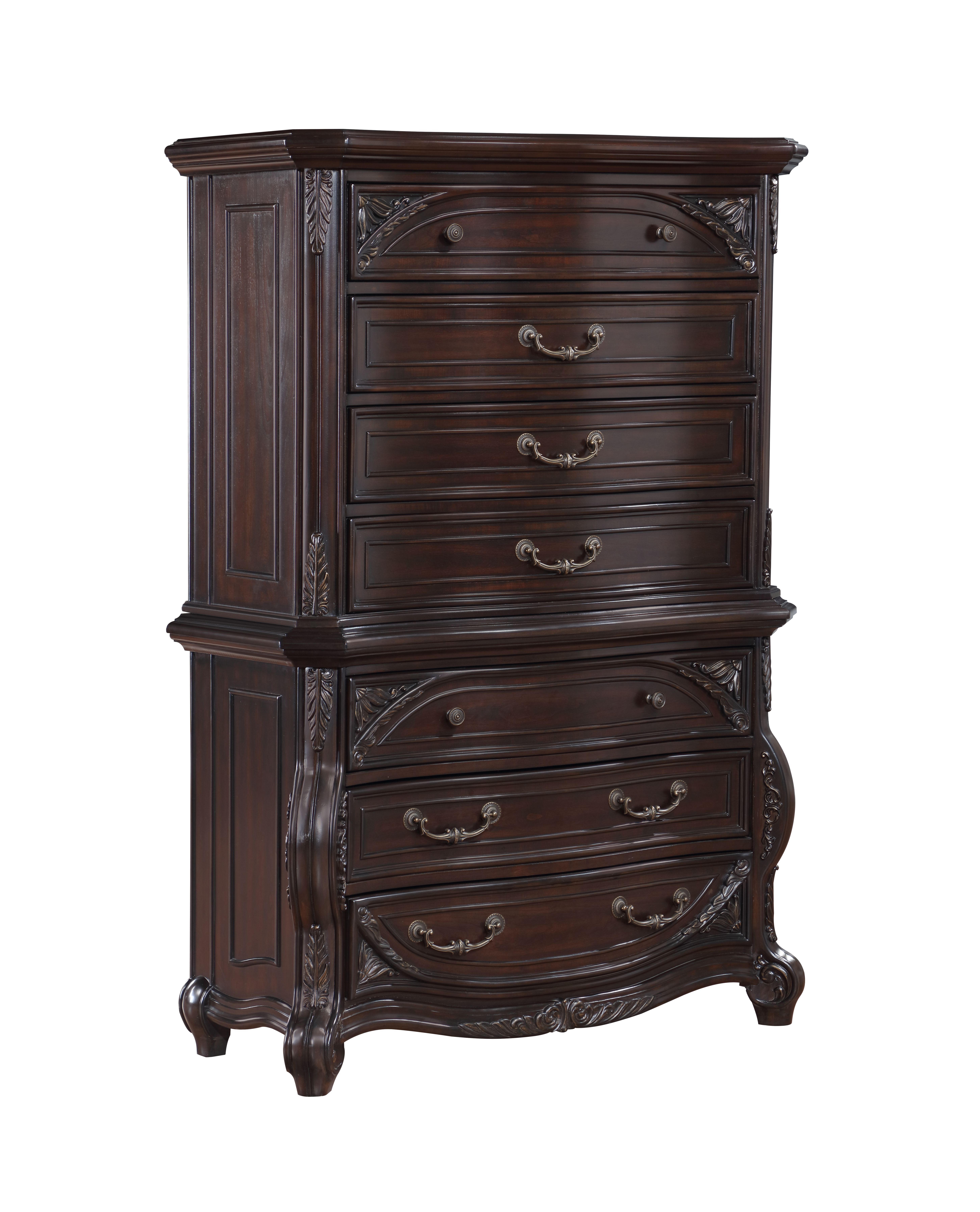 Palazzo Marina 3 Drwr Bachelor Chest-Walnut