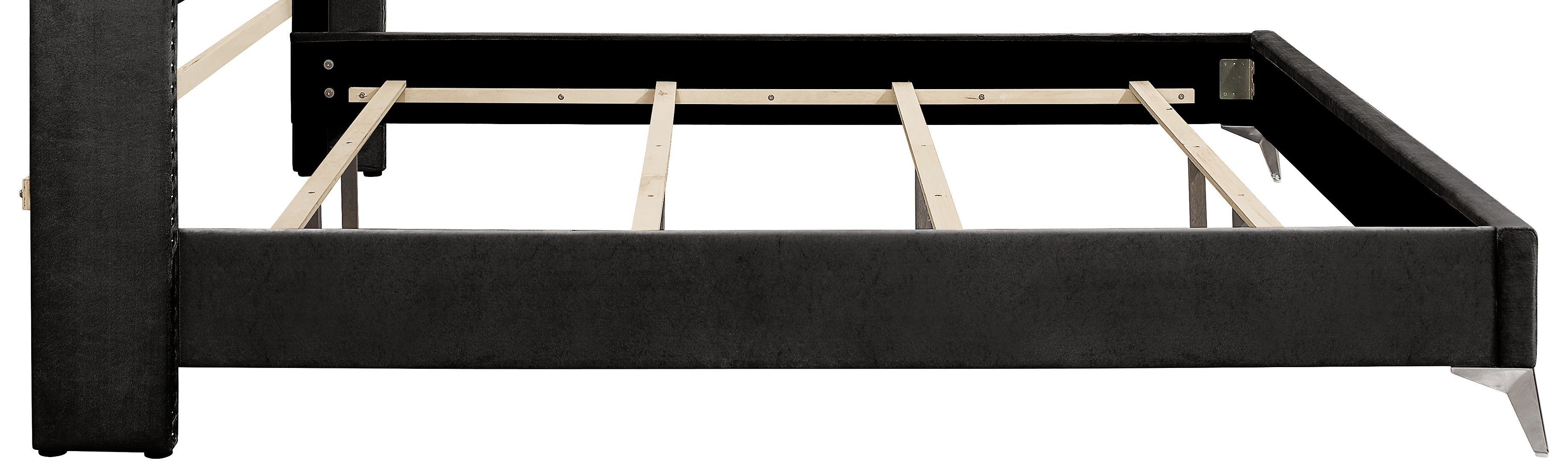 Huxley 6/6-5/0 Ek/Q Side Rails-Black
