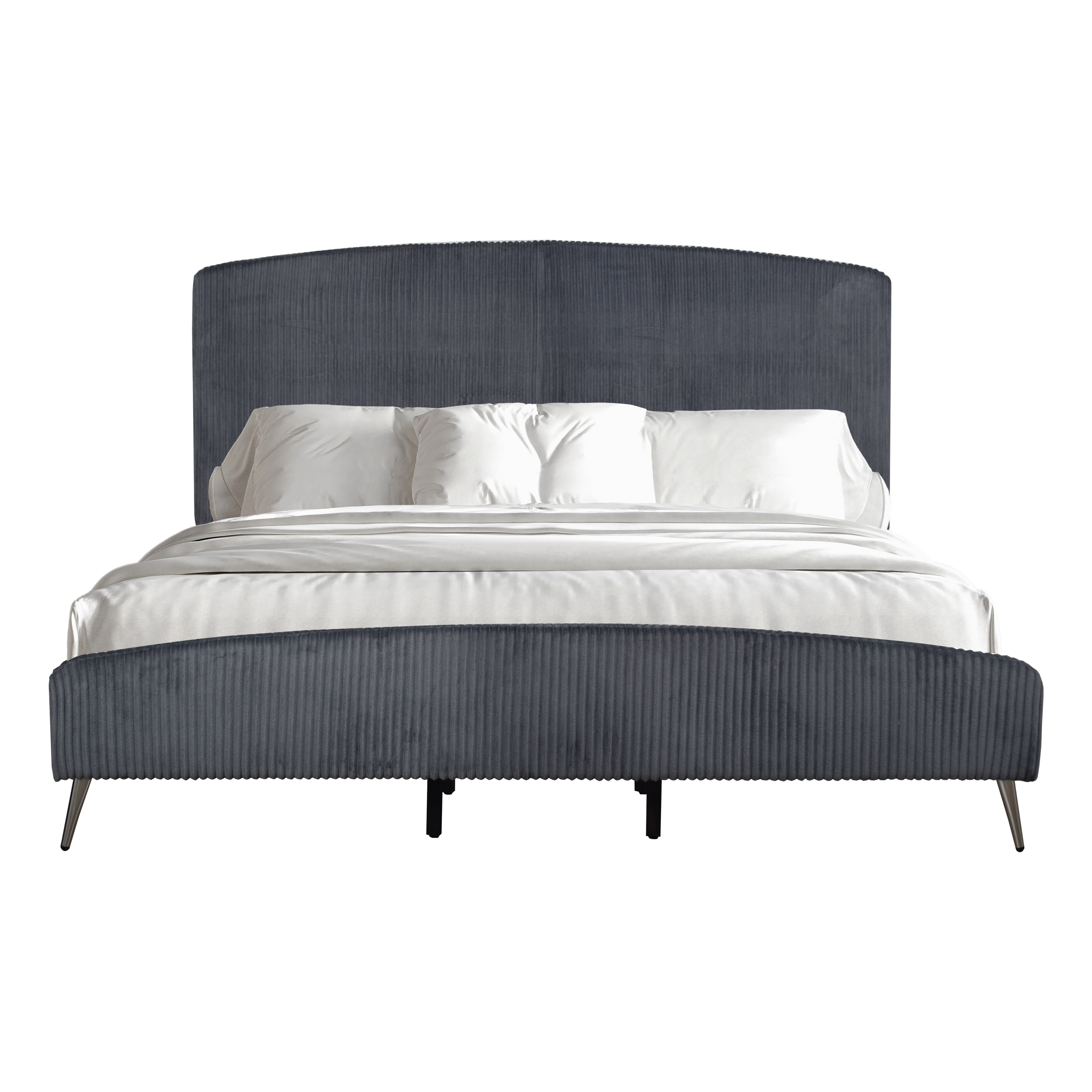 New Classic Furniture Kailani - Gray Queen Upholstered Bed