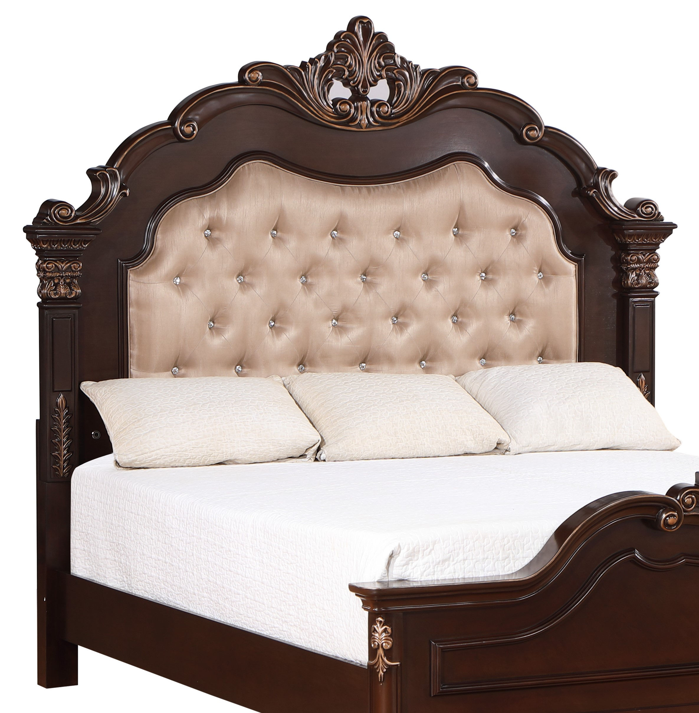 Constantine 6/6-6/0 Ek/Wk Headboard-Cherry